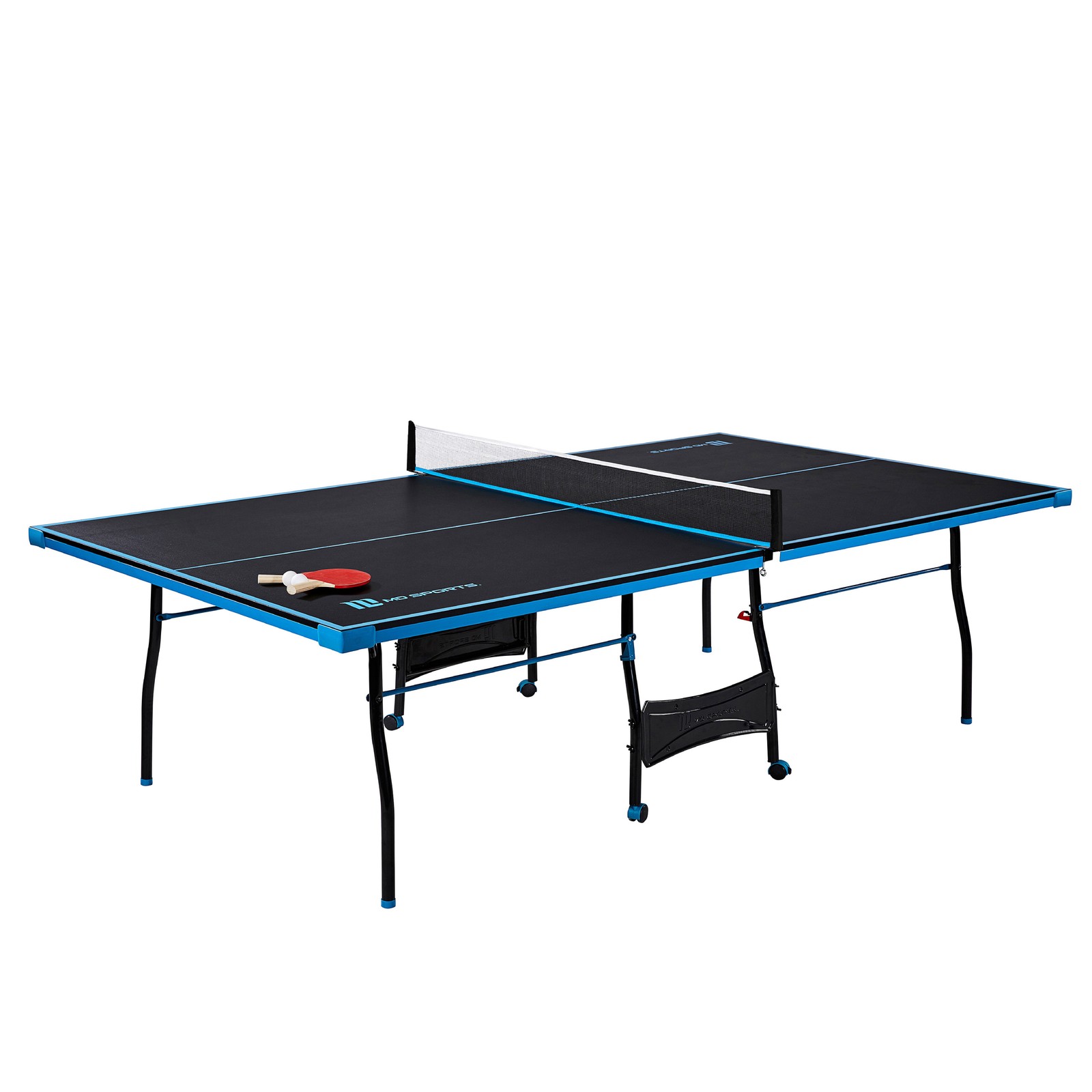 MD Sports Official Indoor Table Tennis Set with Foldable Design and Accessories