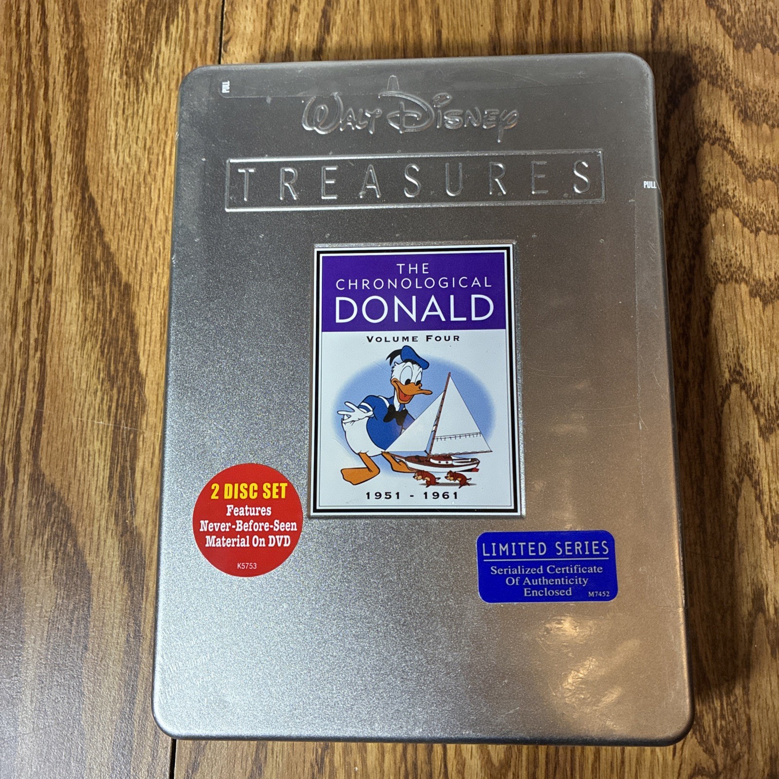 Walt Disney Treasures The Chronological Donald Volume 4 DVD - New Sealed