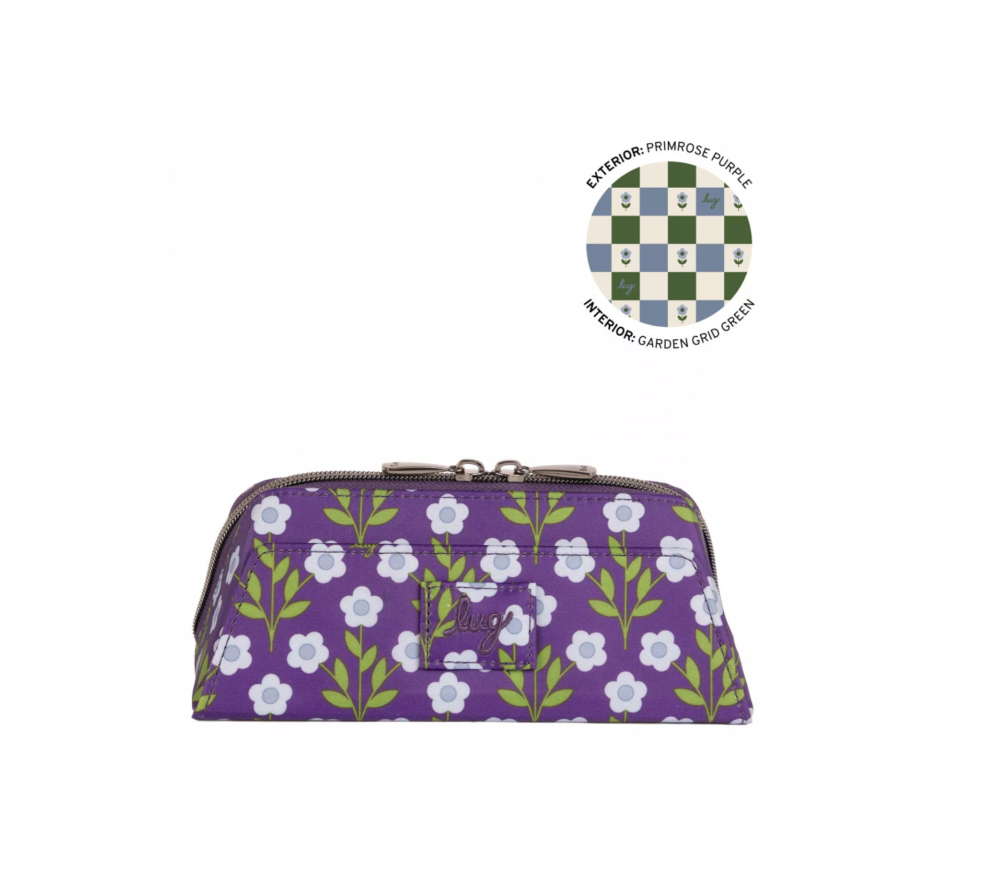 Lug Classic Zip Accessory Stand & Cased Storage - Slumber (Primrose Purple)