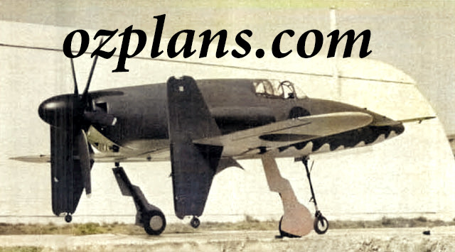 WWII Japanese Fighter Shinden 62\