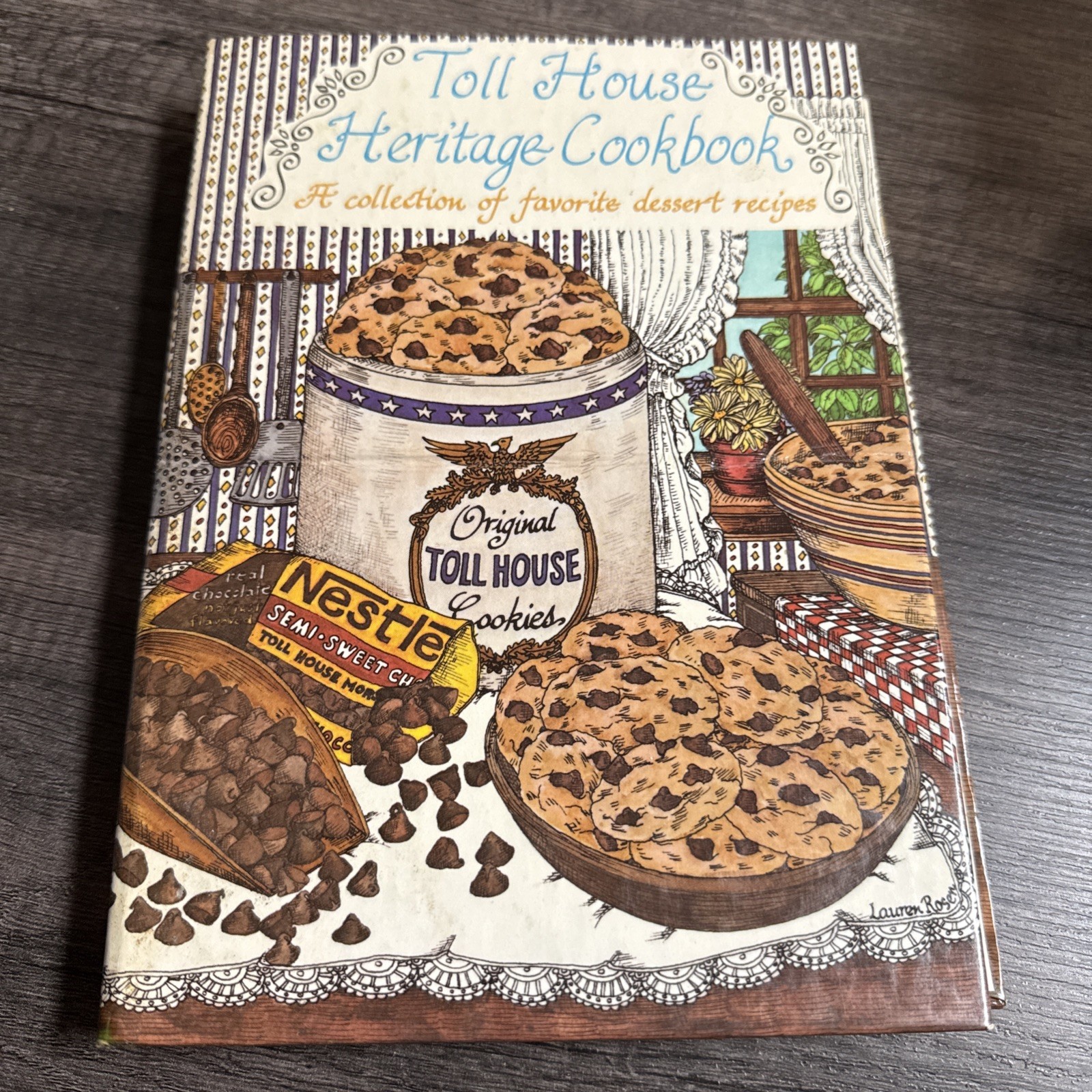 Vintage Nestle Toll House Heritage Cookbook 1980 1st Print Spiral Dessert Recipe