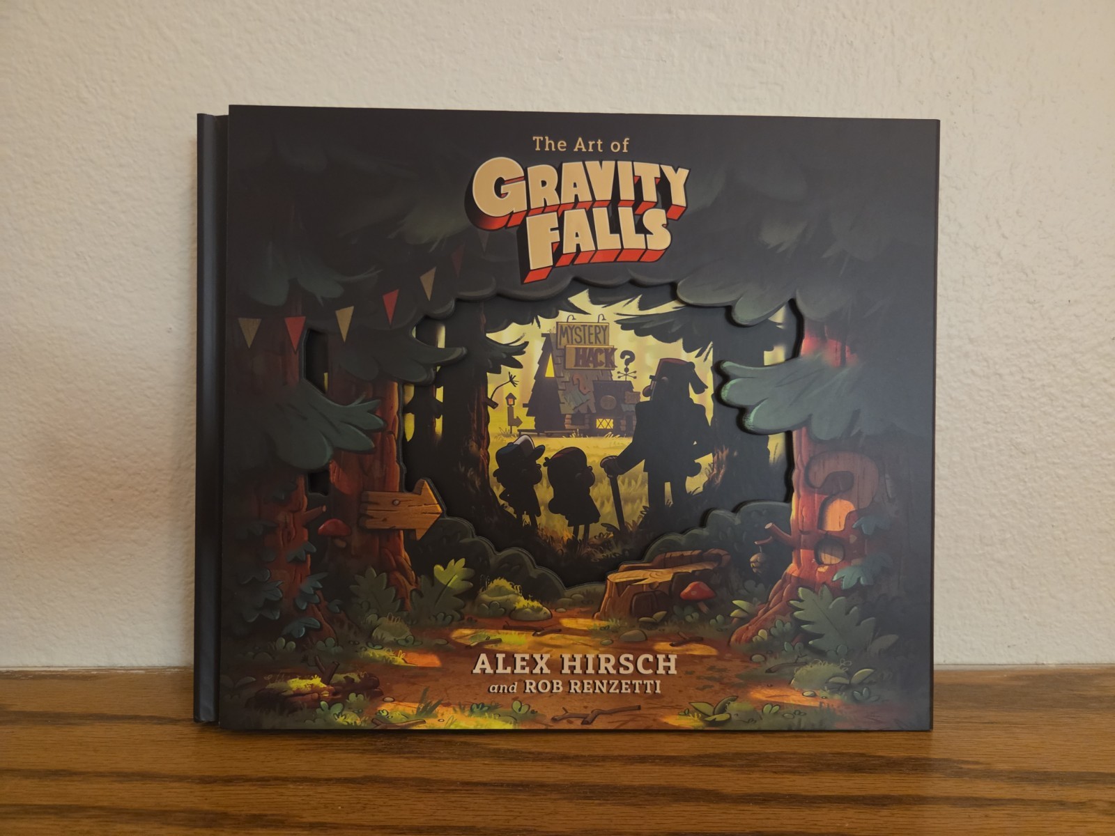 The Art of Gravity Falls SIGNED BY ALEX HIRSCH Autographed IN-HAND 🆕 ✅ 