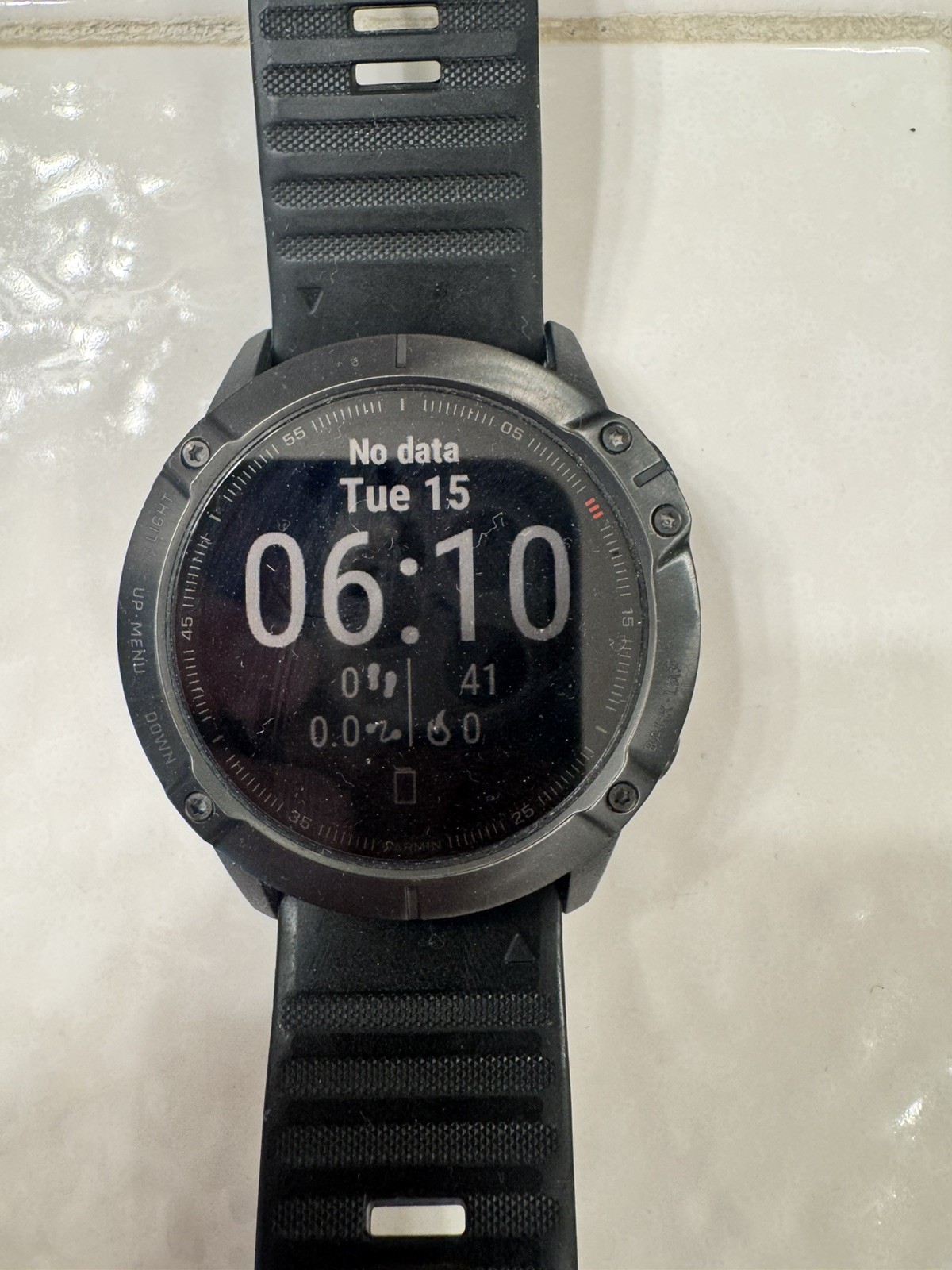 Garmin Fenix 6X Sapphire 51mm GPS Smartwatch Carbon Gray DLC Multisport Garmin Fenix 6X Sapphire 51mm GPS Smartwatch Carbon Gray DLC Multisport