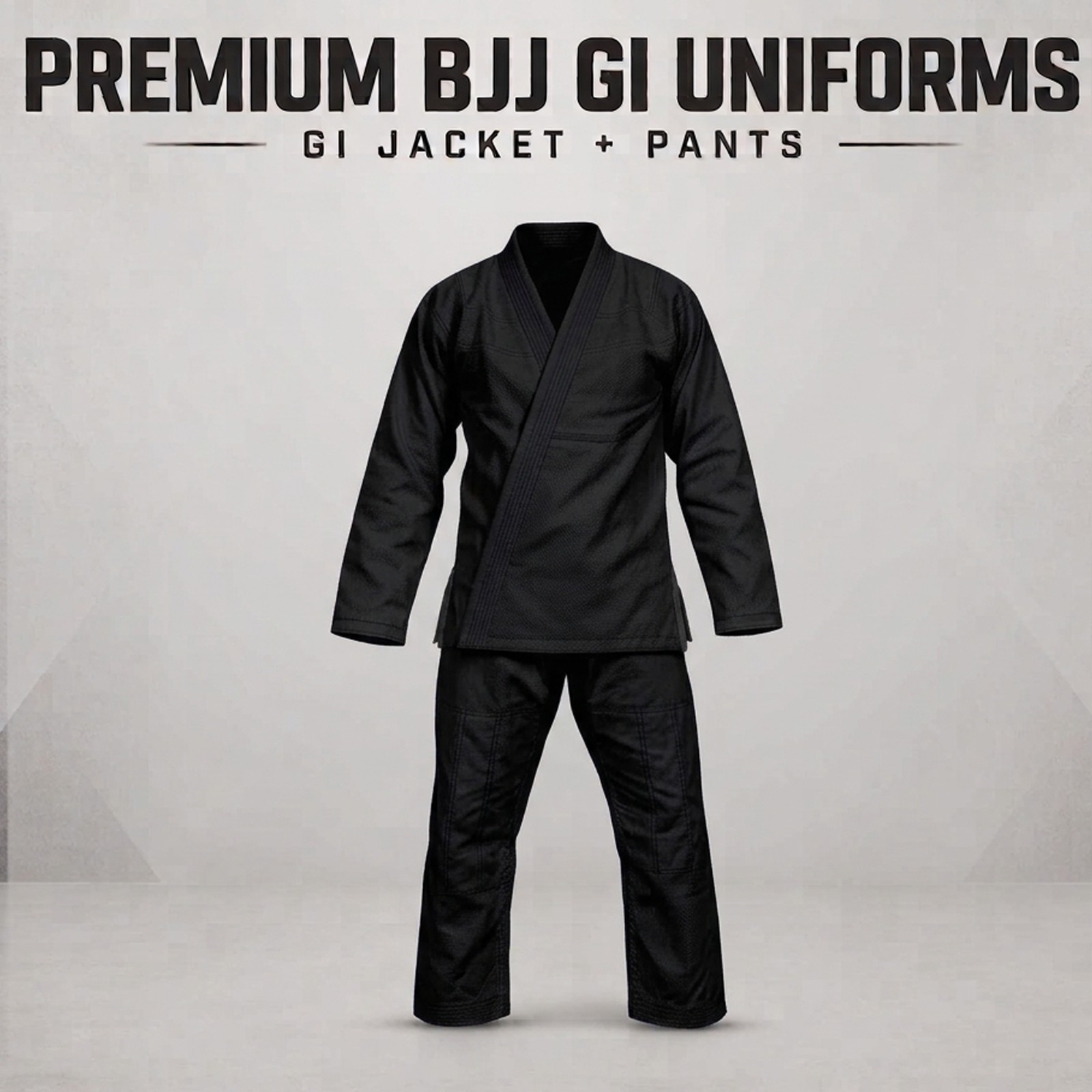 BJJ Gi Uniform Adults Brazilian Jiu Jitsu Training Competition Martial Arts Suit