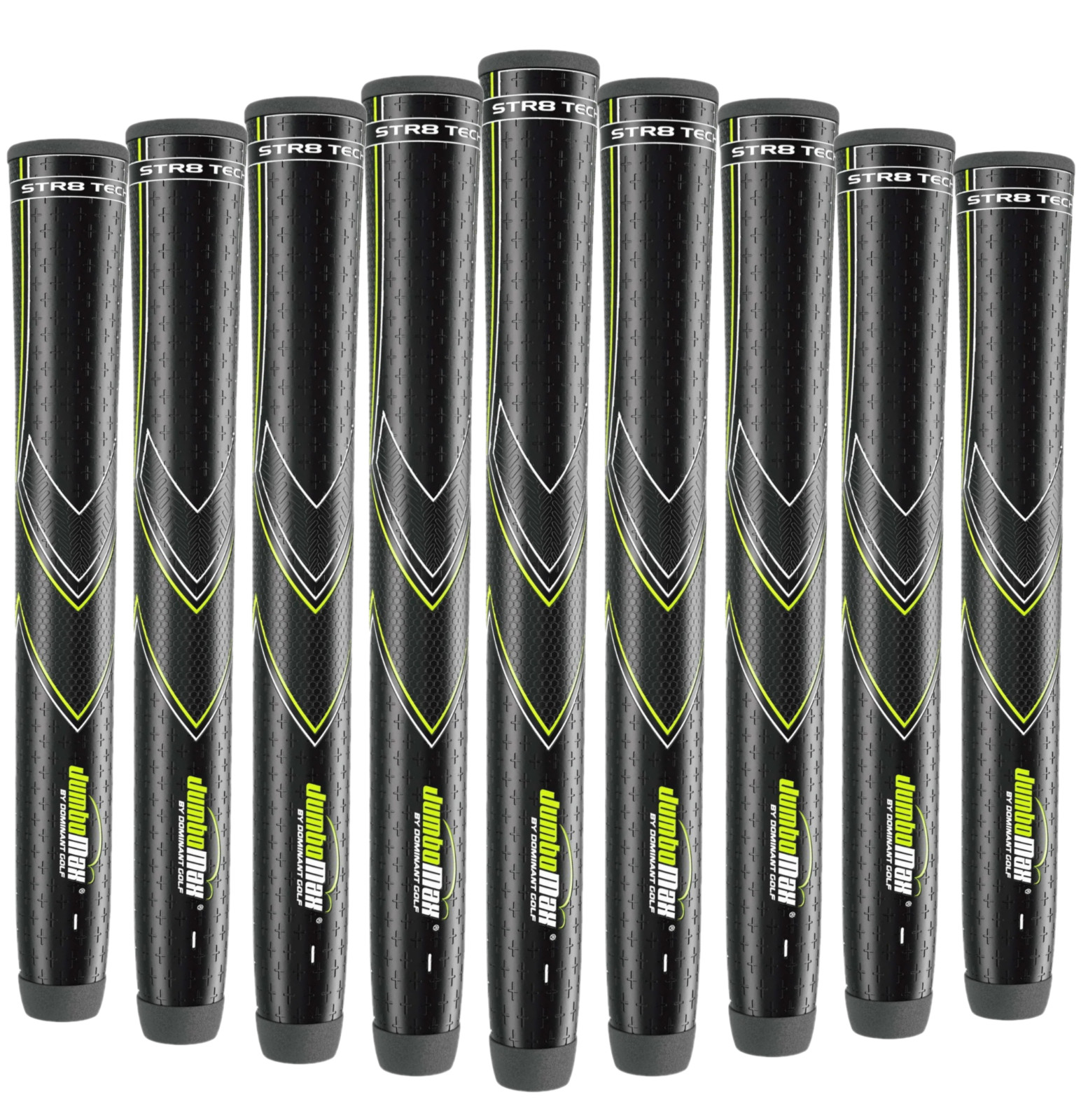 JUMBOMAX STR8 TECH NON-TAPERED COUNTER BALANCED TOUR SERIES GOLF GRIPS BUNDLES JUMBOMAX STR8 TECH NON-TAPERED COUNTER BALANCED TOUR SERIES GOLF GRIPS BUNDLES