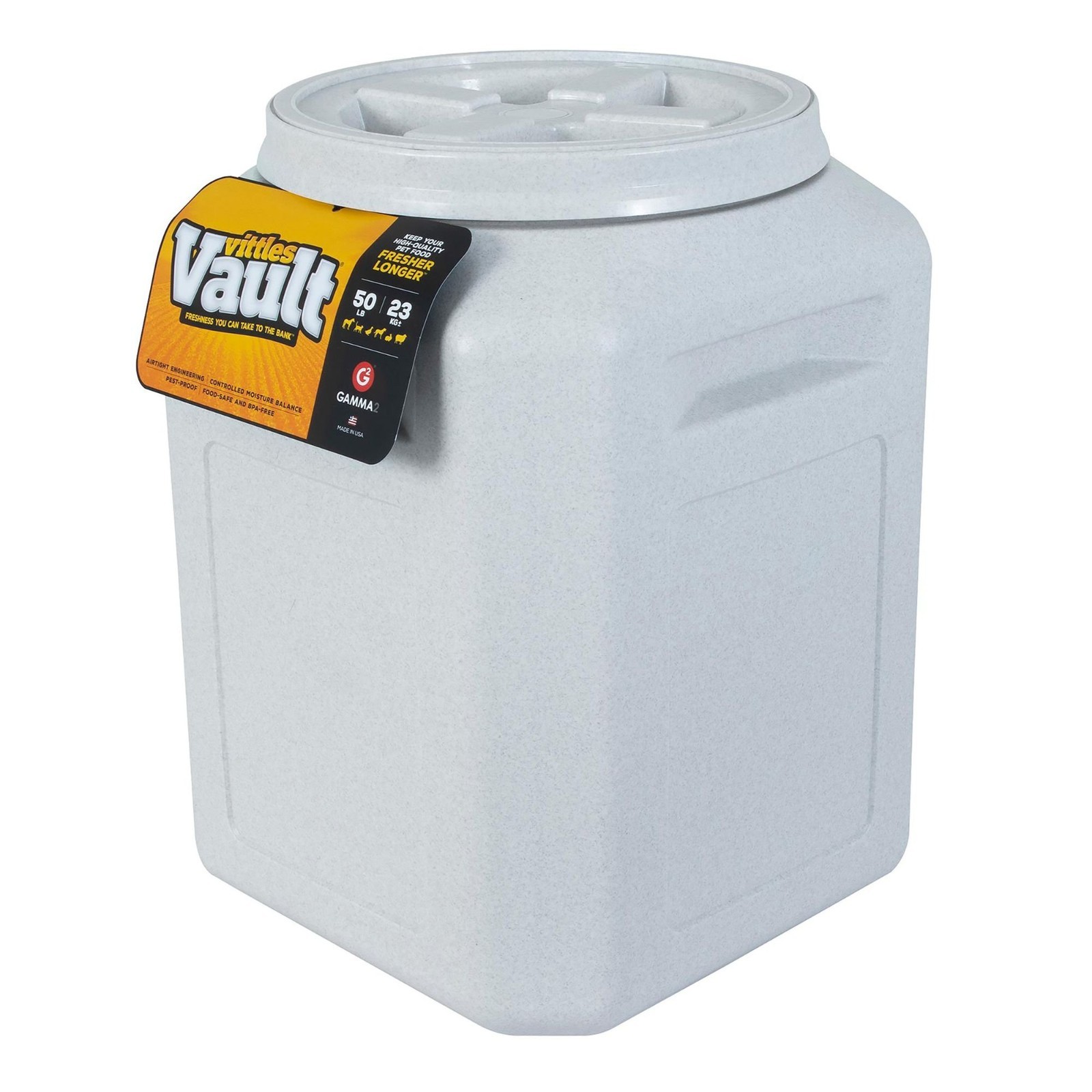 Vittles Vault by GAMMA2 Pet Food Container, 50 Lb