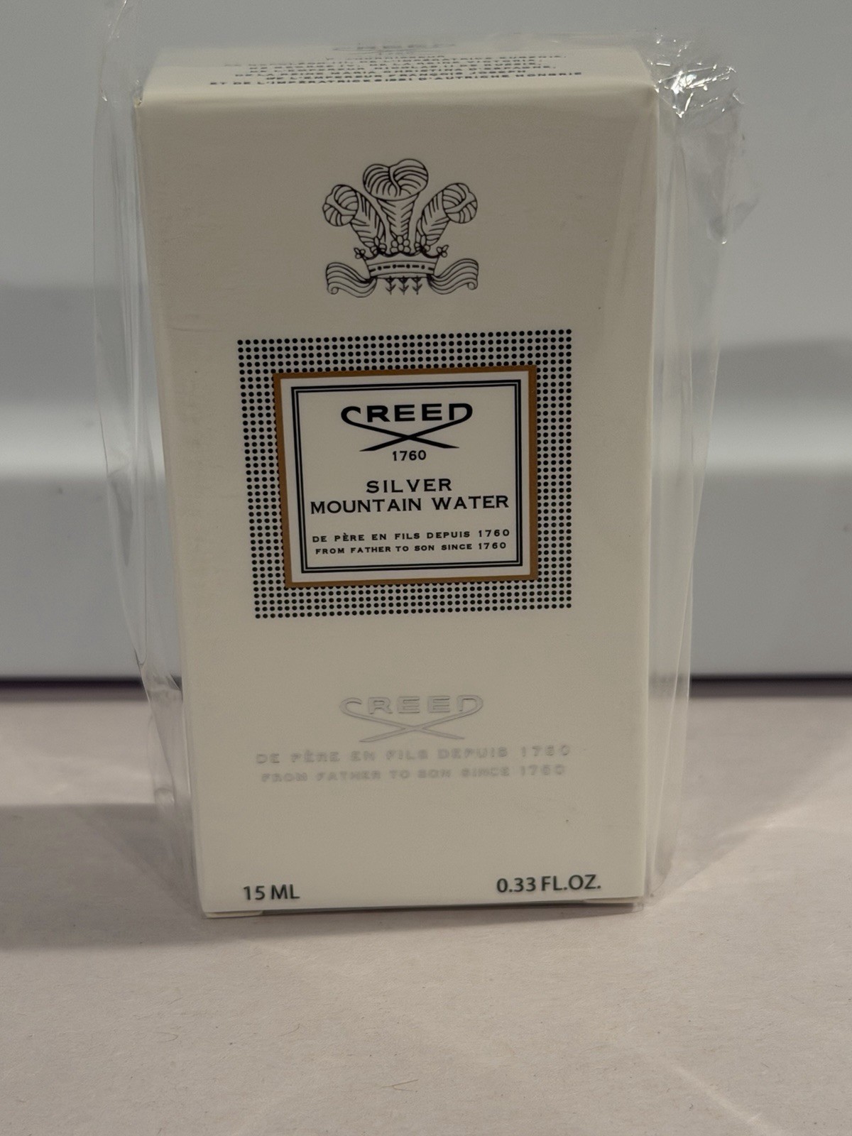 Creed Silver Mountain Water Mini Spray, 15ml 