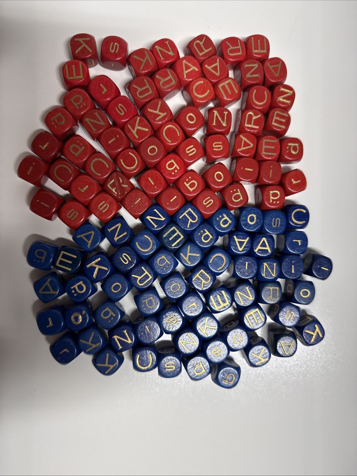 WFF \'N Proof The Game of Modern Logic Vintage Wooden Dice Replacement Parts
