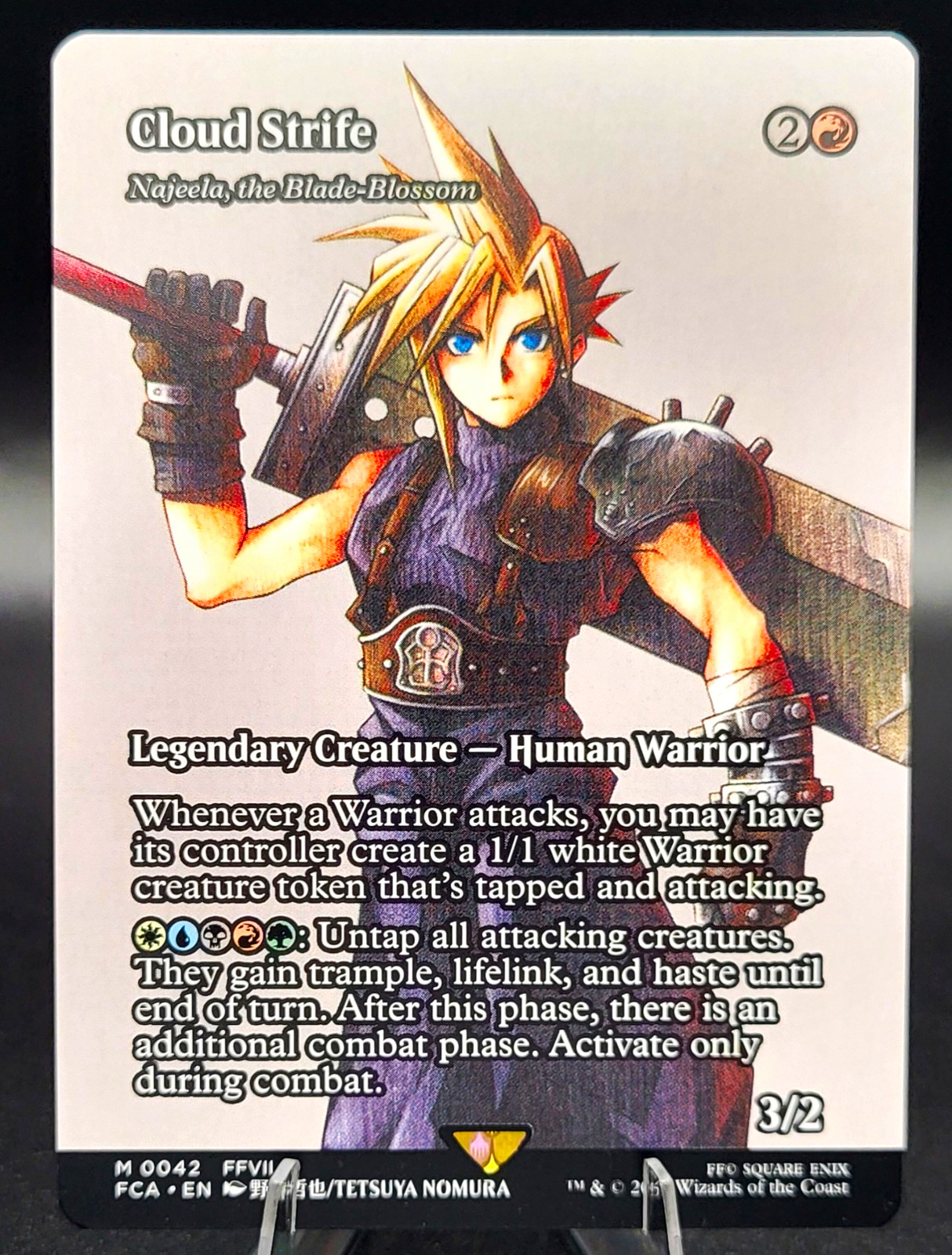 Wizards Of The Coast MTG Cloud Strife  Showcase Final Fantasy FFTA Regular #0042