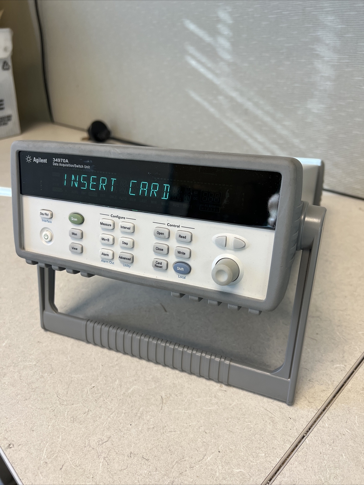 Keysight Agilent HP 34970A Data Logger 1yr Warranty NICE Keysight Agilent HP 34970A Data Logger 1yr Warranty NICE