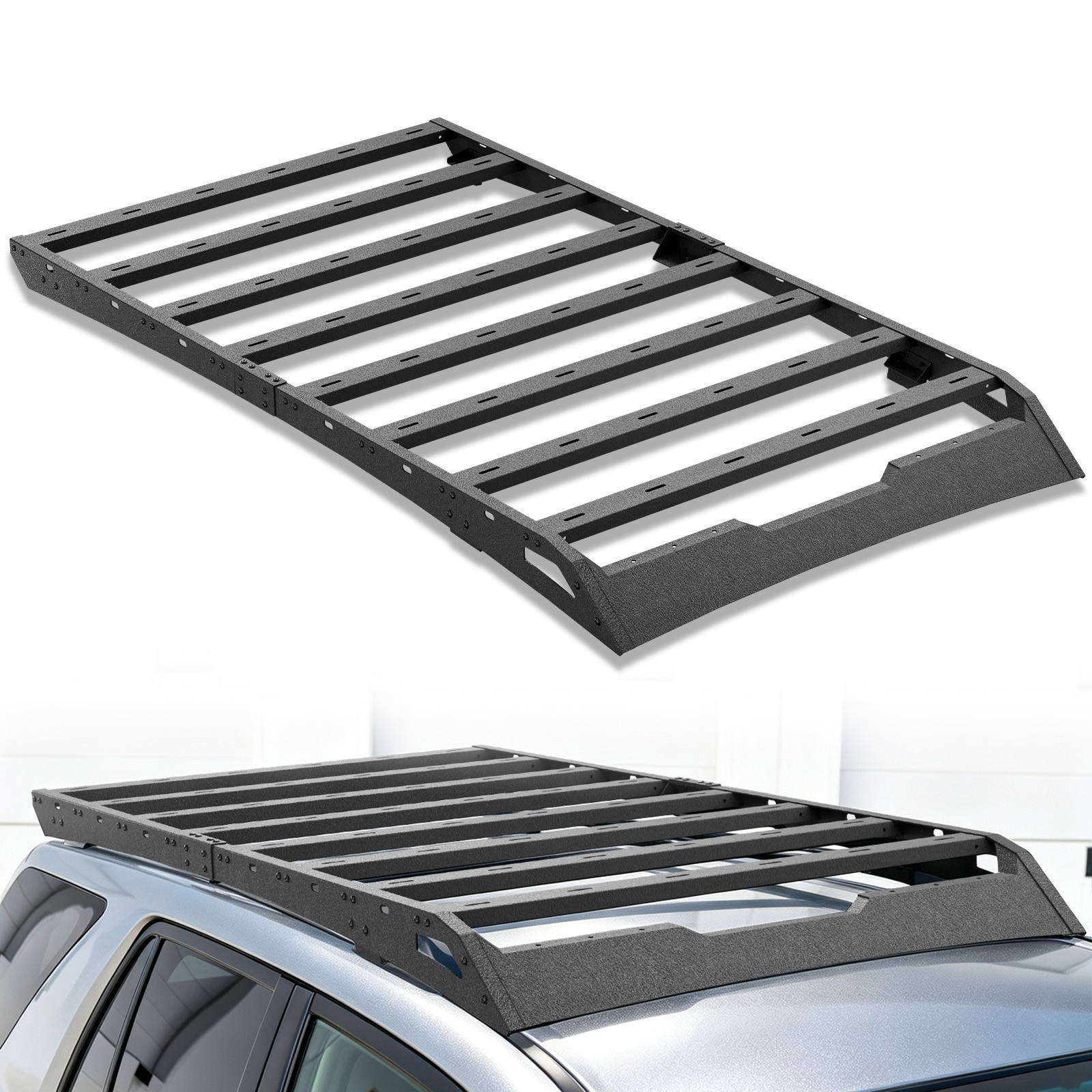 Full Size Roof Rack Cargo Basket For 2003-2009 Toyota 4Runner, 800 LBS Capacity