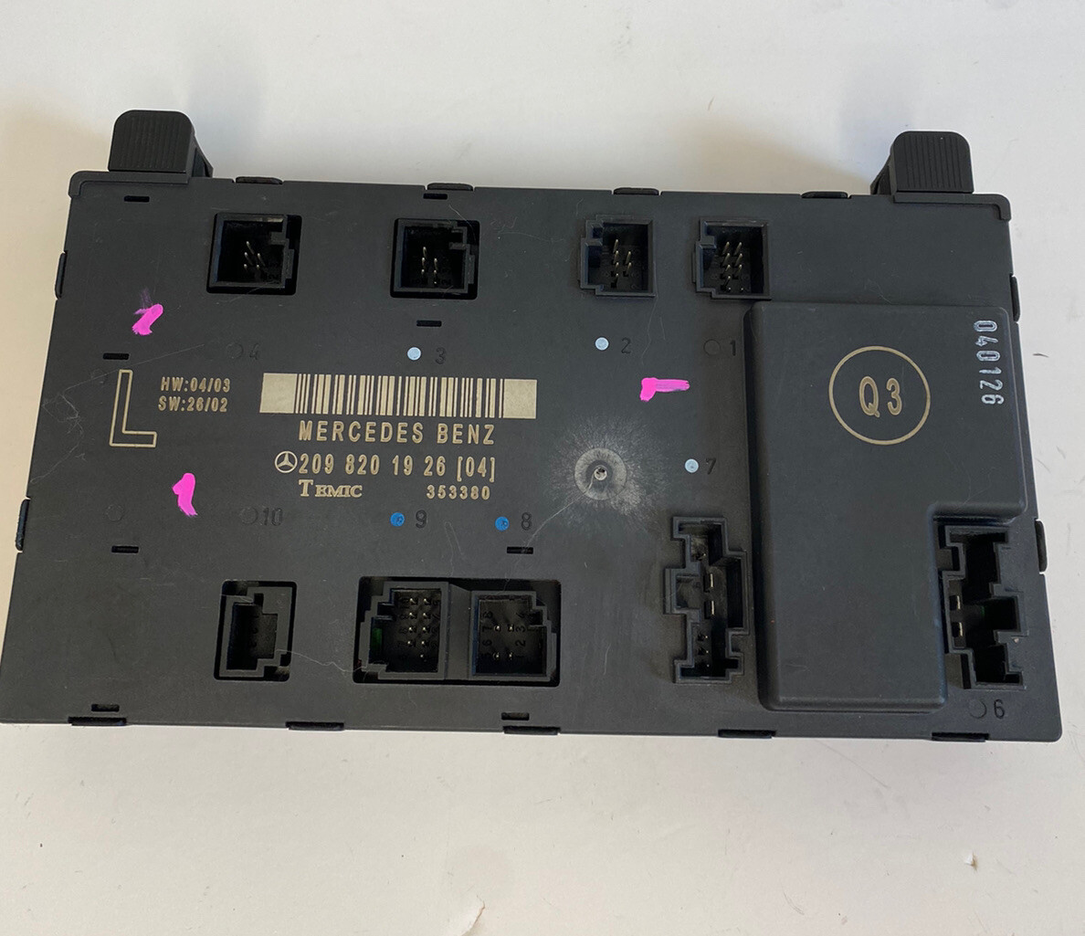 03-09 MERCEDES CLK W209 CLK350 CLK500 FRONT LEFT Driver DOOR  CONTROL MODULE