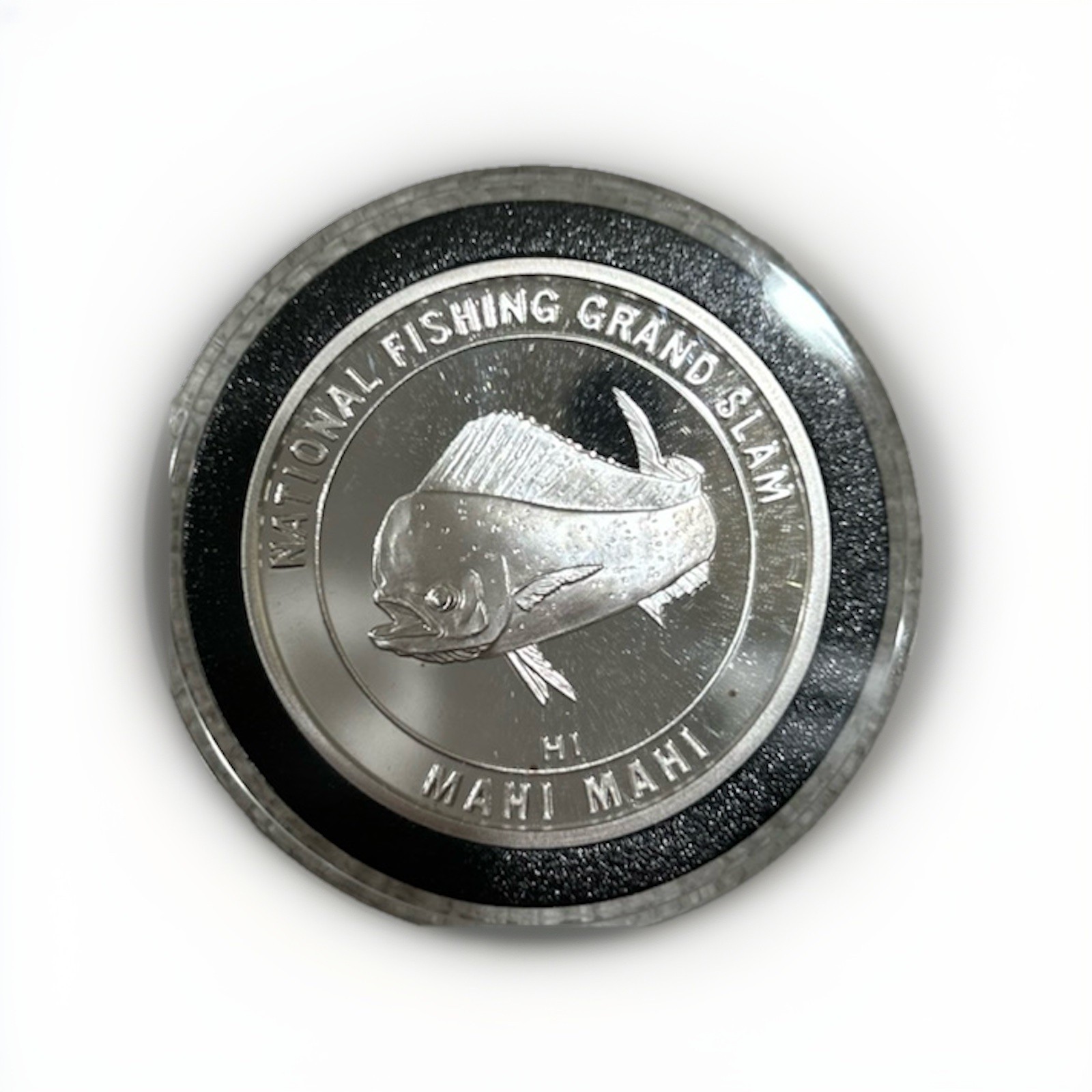 Mahi Mahi Hawaii Fish Collector Rare Proof Coin 1 Troy Oz .999 Fine Silver Round