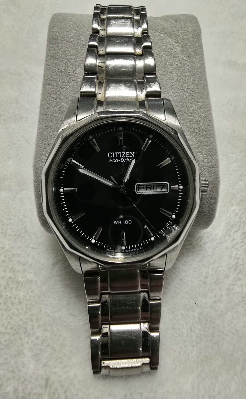 Citizen Eco-Drive Sports BM8430-59EE Stainless Steel Men\'s Wristwatch Used