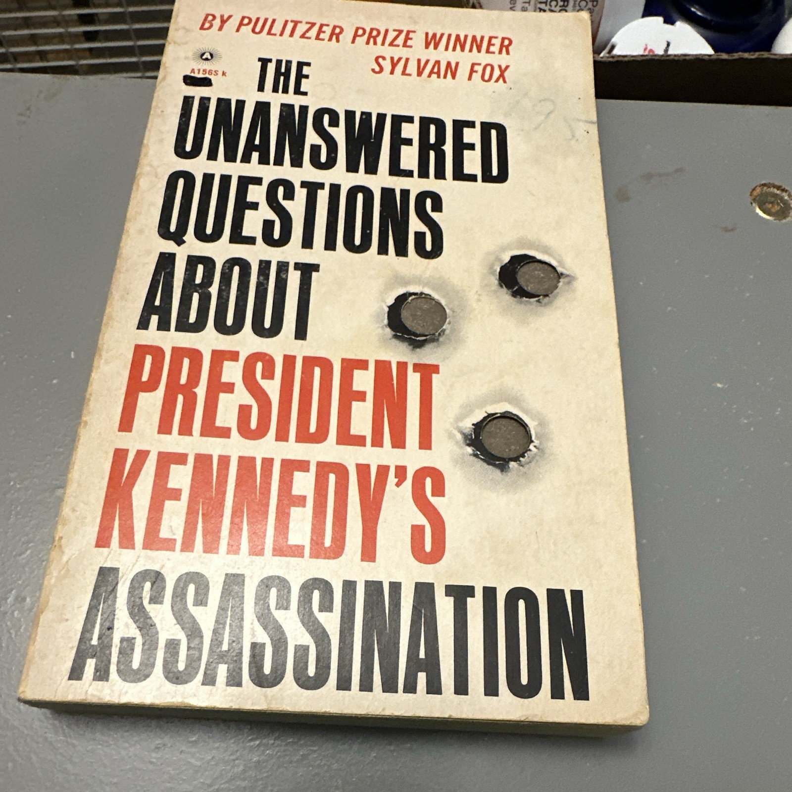 Award Books The Unanswered Questions JFK Assassination Sylvan Fox PB 1965