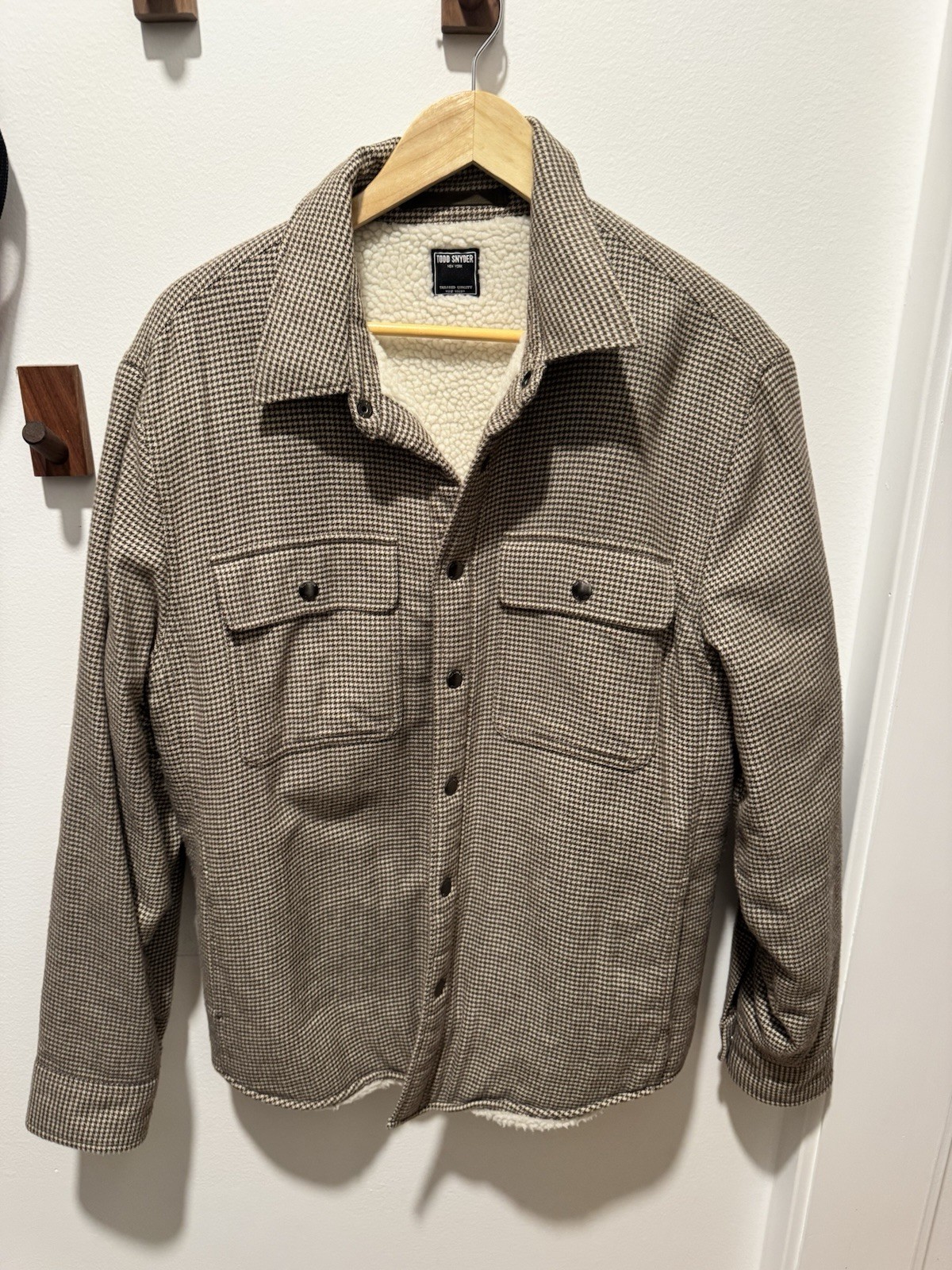 Men’s Todd Snyder Brown Checkered Jacket In Medium Men’s Todd Snyder Brown Checkered Jacket In Medium