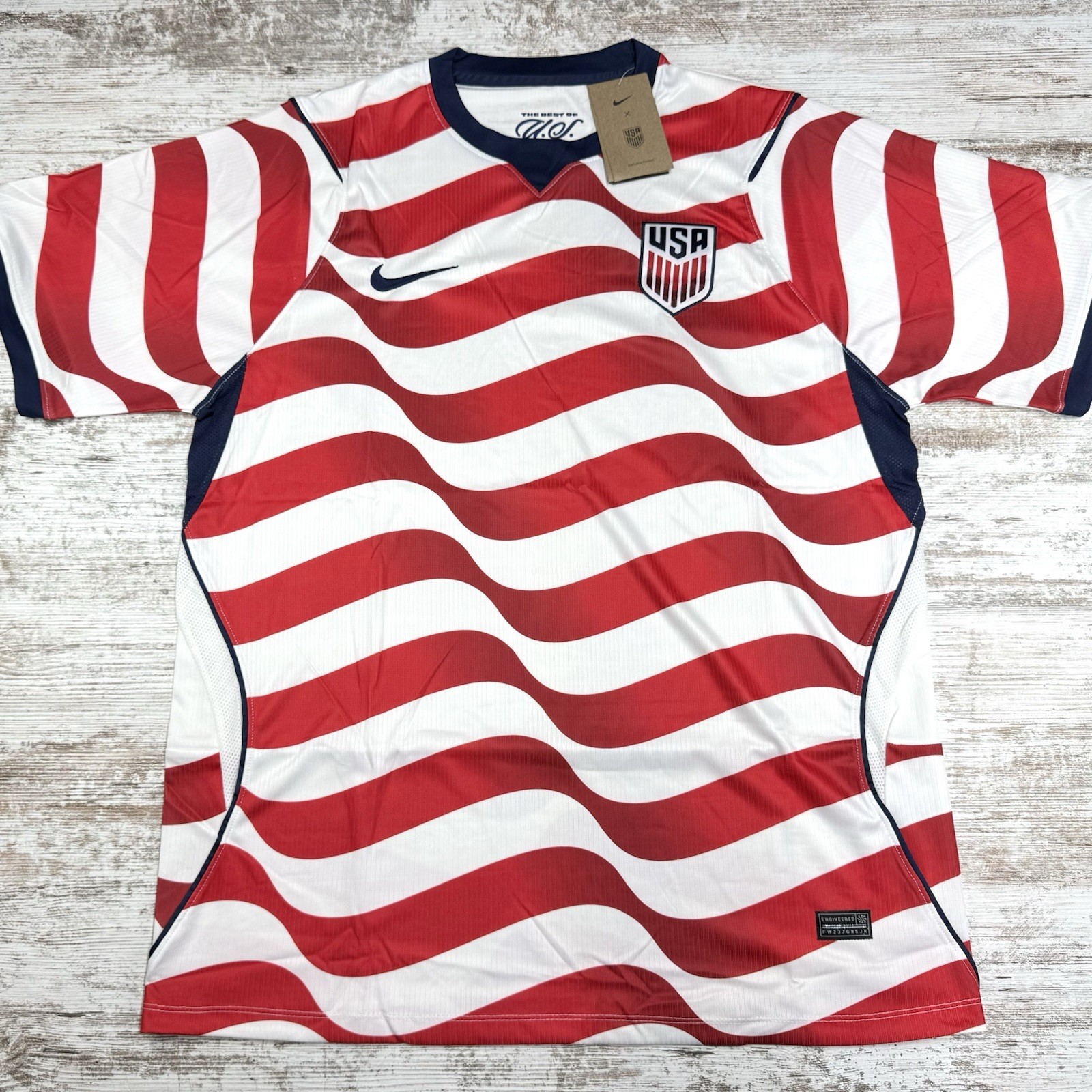 Nike USMNT 2026 Home Stadium Soccer Jersey Men’s XXL NWT Nike USMNT 2026 Home Stadium Soccer Jersey Men’s XXL NWT