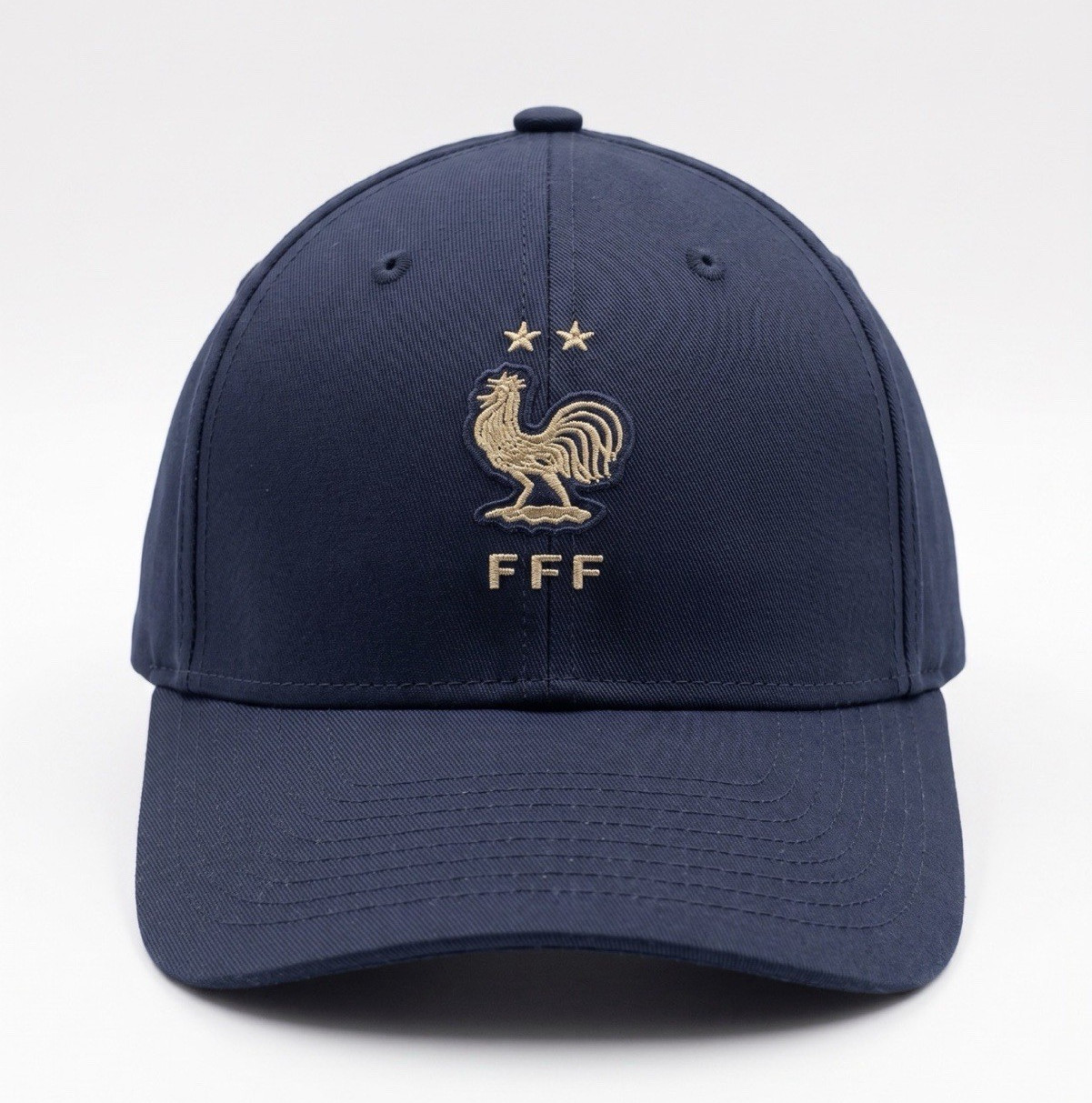 France FFF National Team Soccer Cap Hat Blue France FFF National Team Soccer Cap Hat Blue