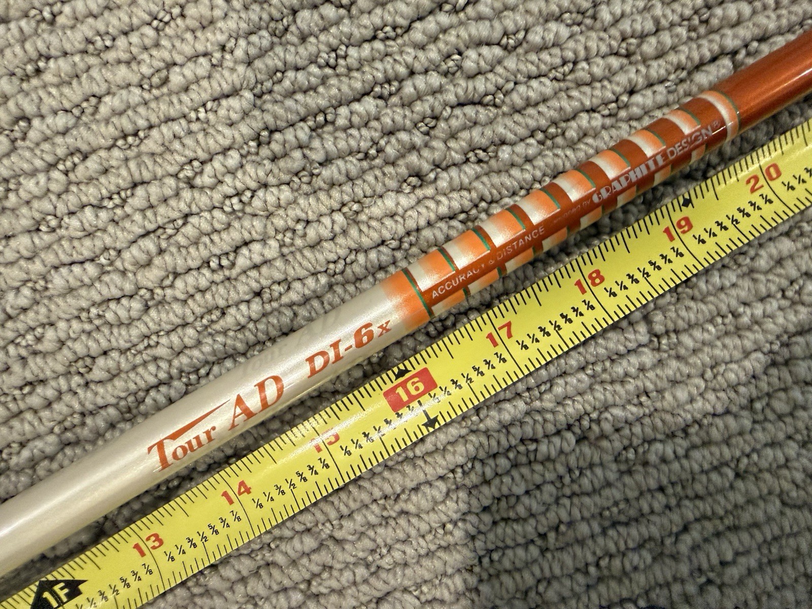 Graphite Design tour AD DI 6x Shaft 44 Inches Titleist Adapter