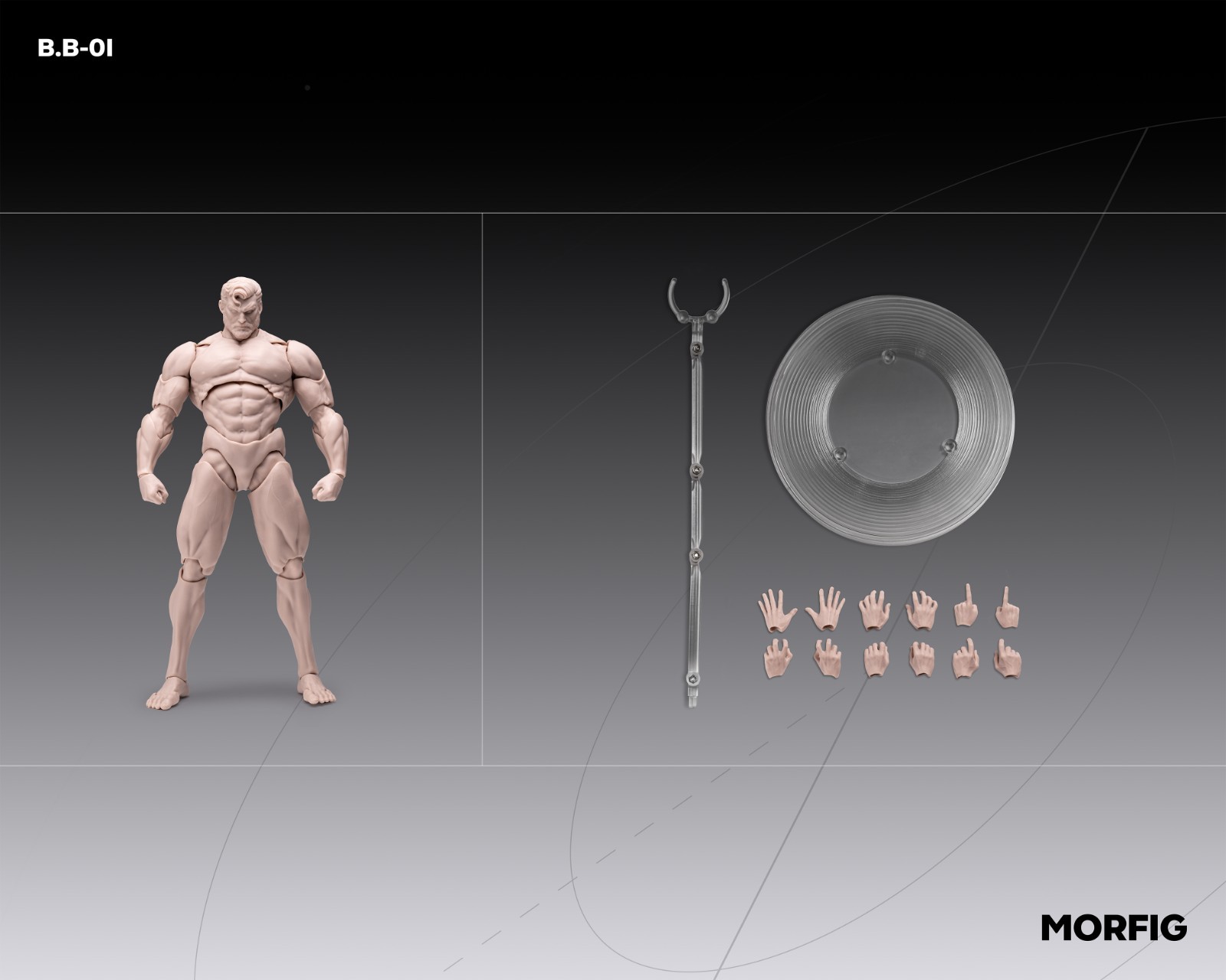 Male Body β 1/12 Action Figure Collectibles  In Stock New