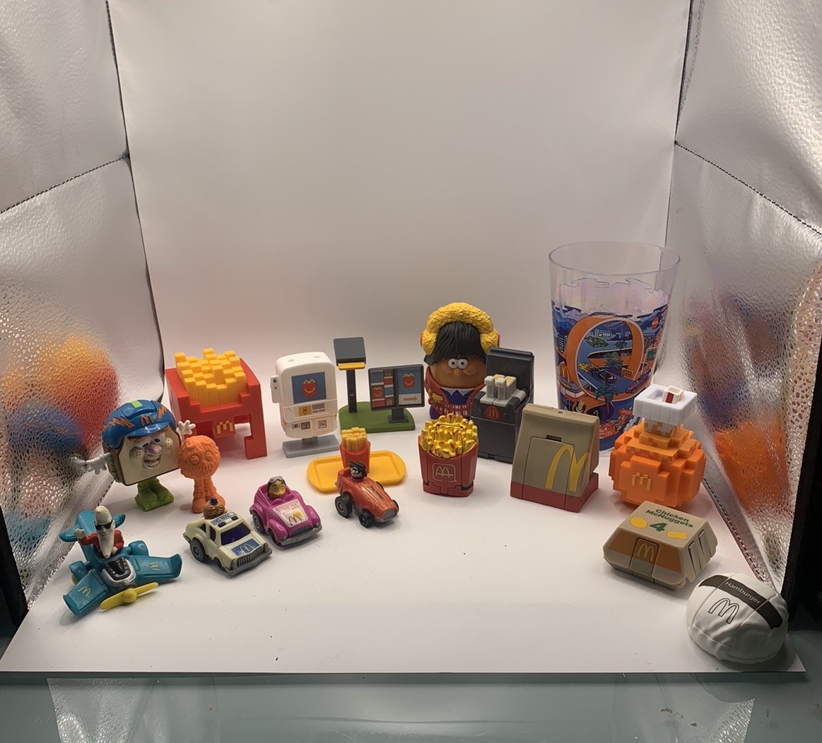 McDonald\'s McDonaldland Happy Meal Toy Lot Figures Nuggets & More