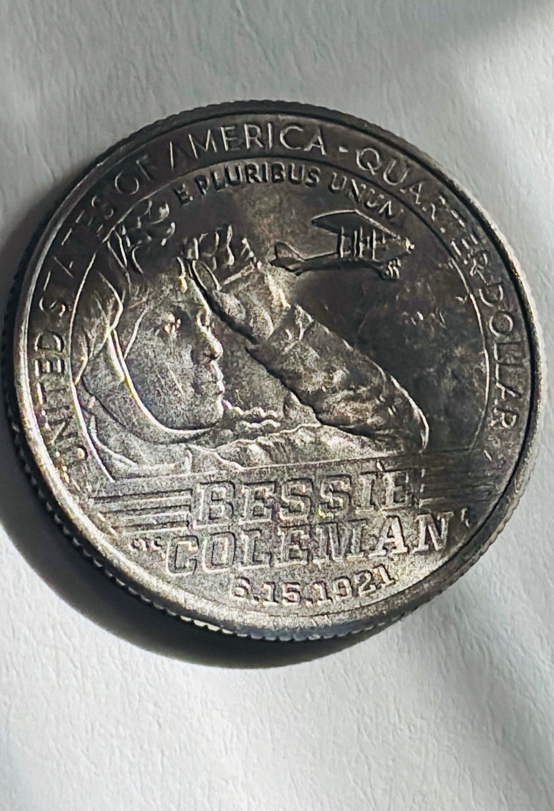 2023 P America the Beautiful 25C Bessie Coleman Business Strike Copper-Nickel 2023 P America the Beautiful 25C Bessie Coleman Business Strike Copper-Nickel