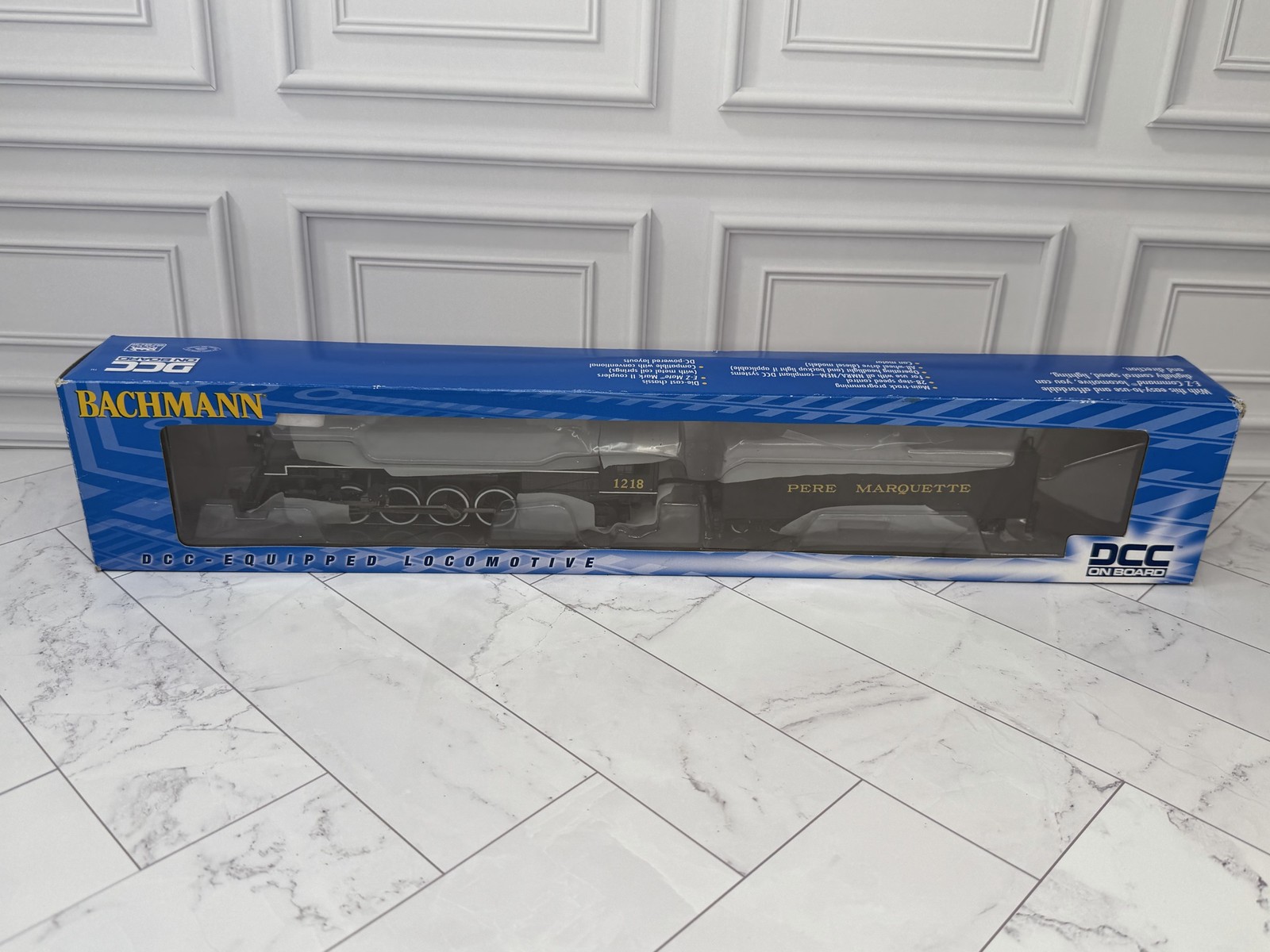 Bachmann Pere Marquette 1218 Steam Locomotive DCC HO Scale
