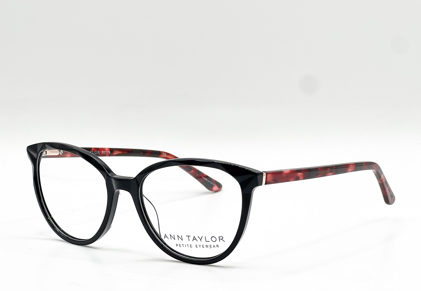 NEW ANN TAYLOR ATP816 C01 BLACK MULBERRY AUTHENTIC EYEGLASSES 48-15