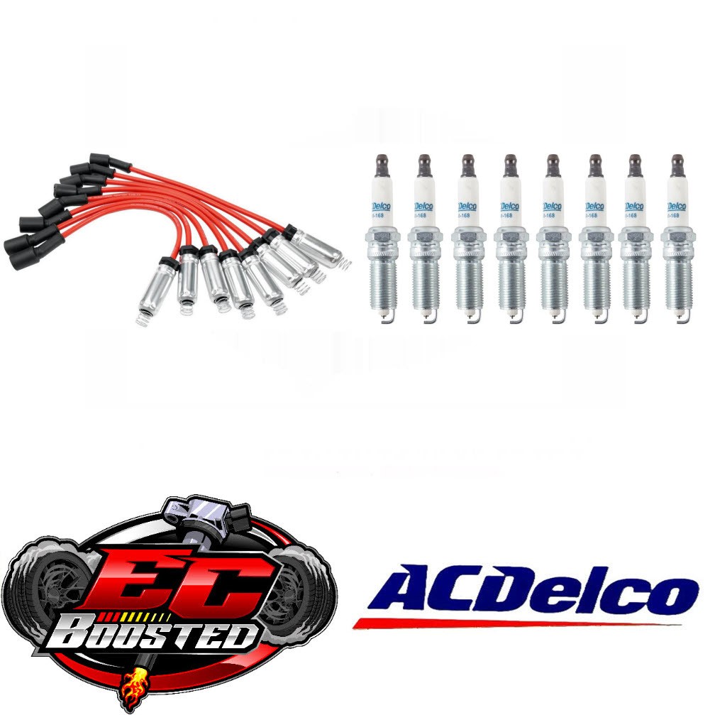 PERFORMANCE Spark Plugs & Wire Set Ignition Tune Up Kit LSx LS1 LS2 LS3 LS6 LS7