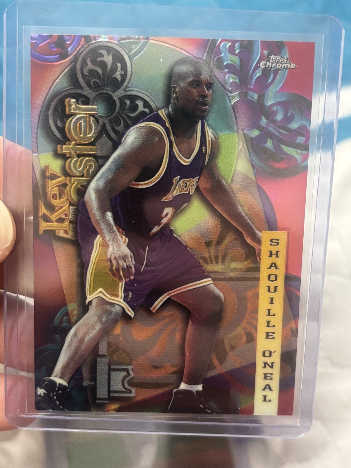 1997-98 Topps Chrome - Season\'s Best Key Master Shaquille O\'Neal SSP RARE INVEST