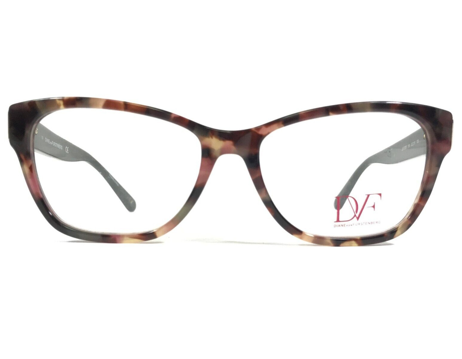 Diane von Furstenberg Eyeglasses Frames DVF5059 319 Green Tortoise 52-16-135