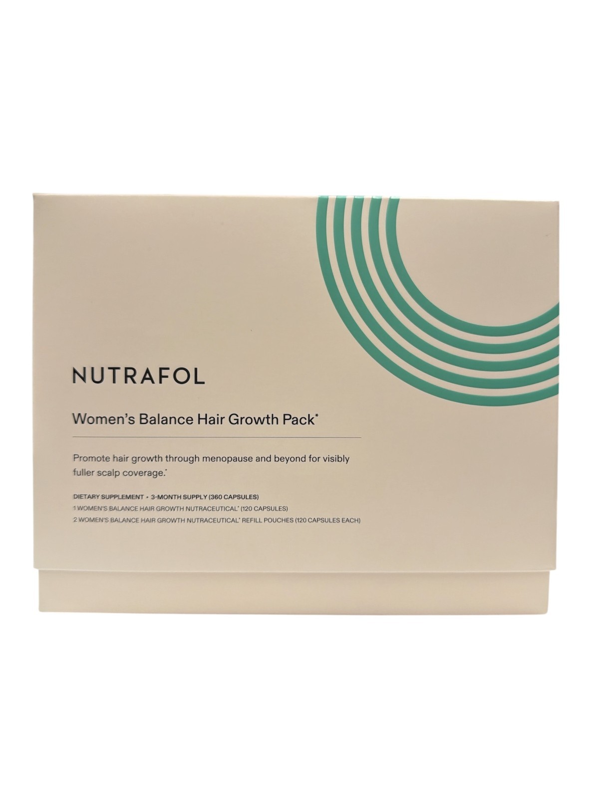 Nutrafol Women's Balance Hair Growth Pack 3 Month supply EXP09/27 New In Box Nutrafol Women's Balance Hair Growth Pack 3 Month supply EXP09/27 New In Box