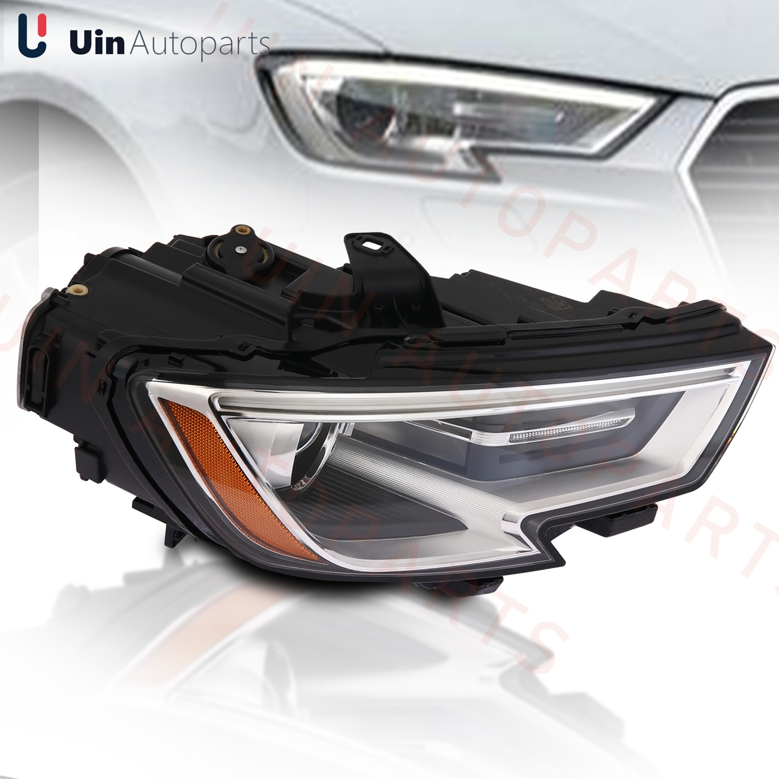 RH Xenon HID Headlight For Audi A3 2017-2020 Right Passenger Side 8V0941044G
