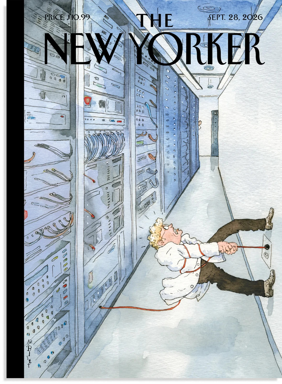 BN THE NEW YORKER Magazine September 28, 2026 PULLING THE PLUG -AI