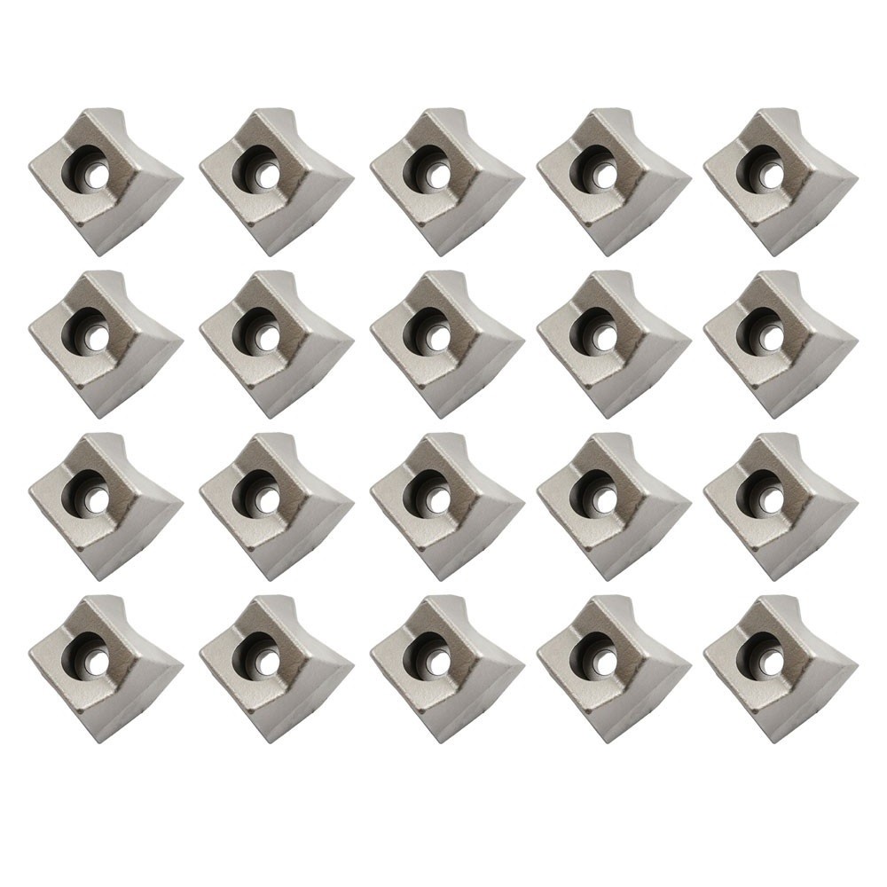 New 20Pcs Replacement For Fecon Cubit Reversible Knife Teeth US New 20Pcs Replacement For Fecon Cubit Reversible Knife Teeth US