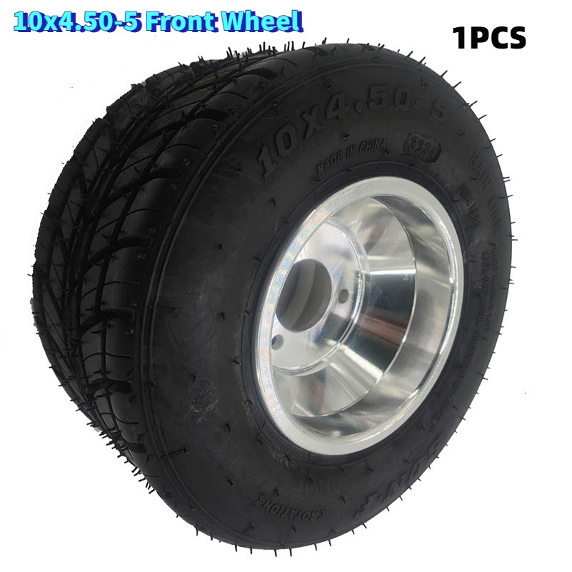 10x4.50-5 or 11x7.10-5 Tire 3 Bolt Wheel Rim for Racing Go Kart Trike Drift Quad