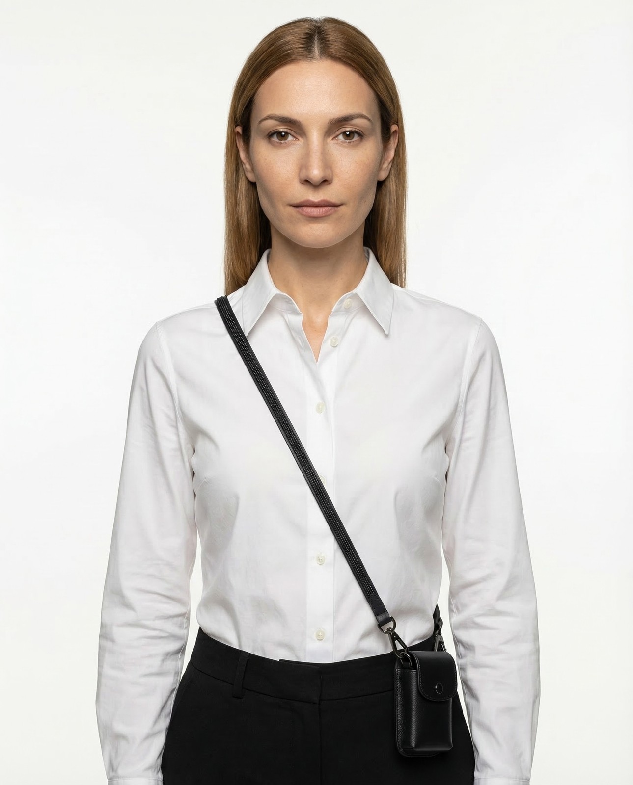 BRUNELLO CUCINELLI WOMEN\'S MONILI BEAD LEATHER SHOULDER STRAP ACC NWT MSRP $950