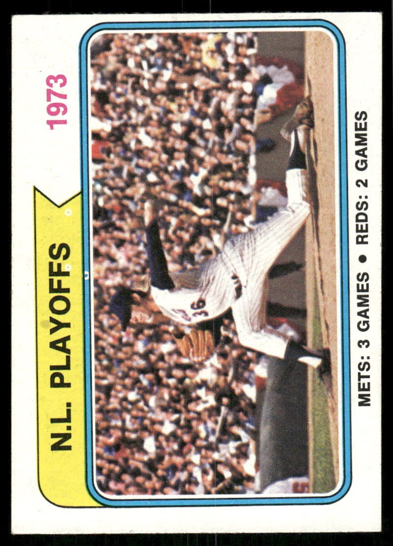 1974 Topps 1973 N.L. Playoffs NLCS #471 New York Mets