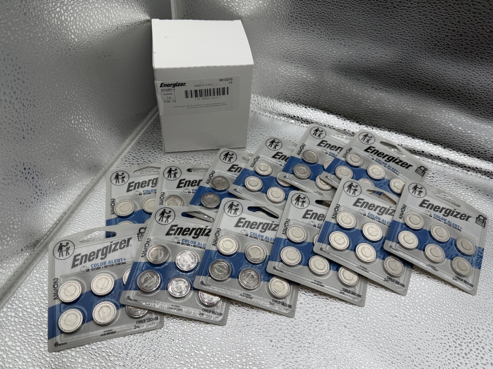 [LOT OF 72 | 12 PACKS OF 6] ENERGIZER CR2032 3V LITHIUM COIN BATTERY [EXP 2037]