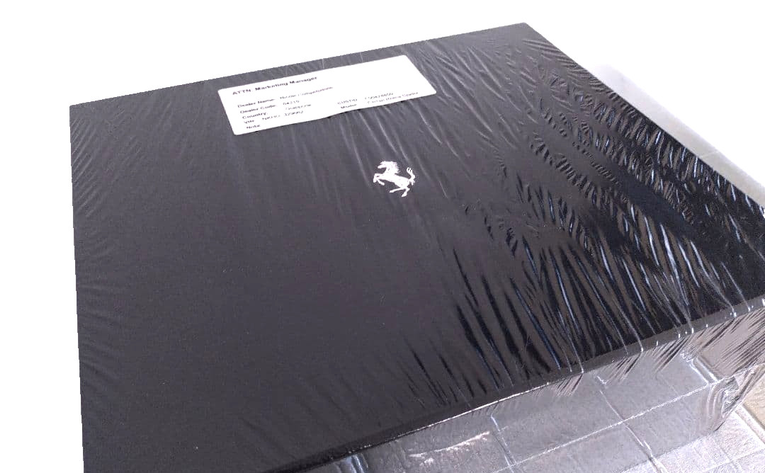 Genuine Ferrari Roma Spider OEM Key Presentation Box Case New Rare