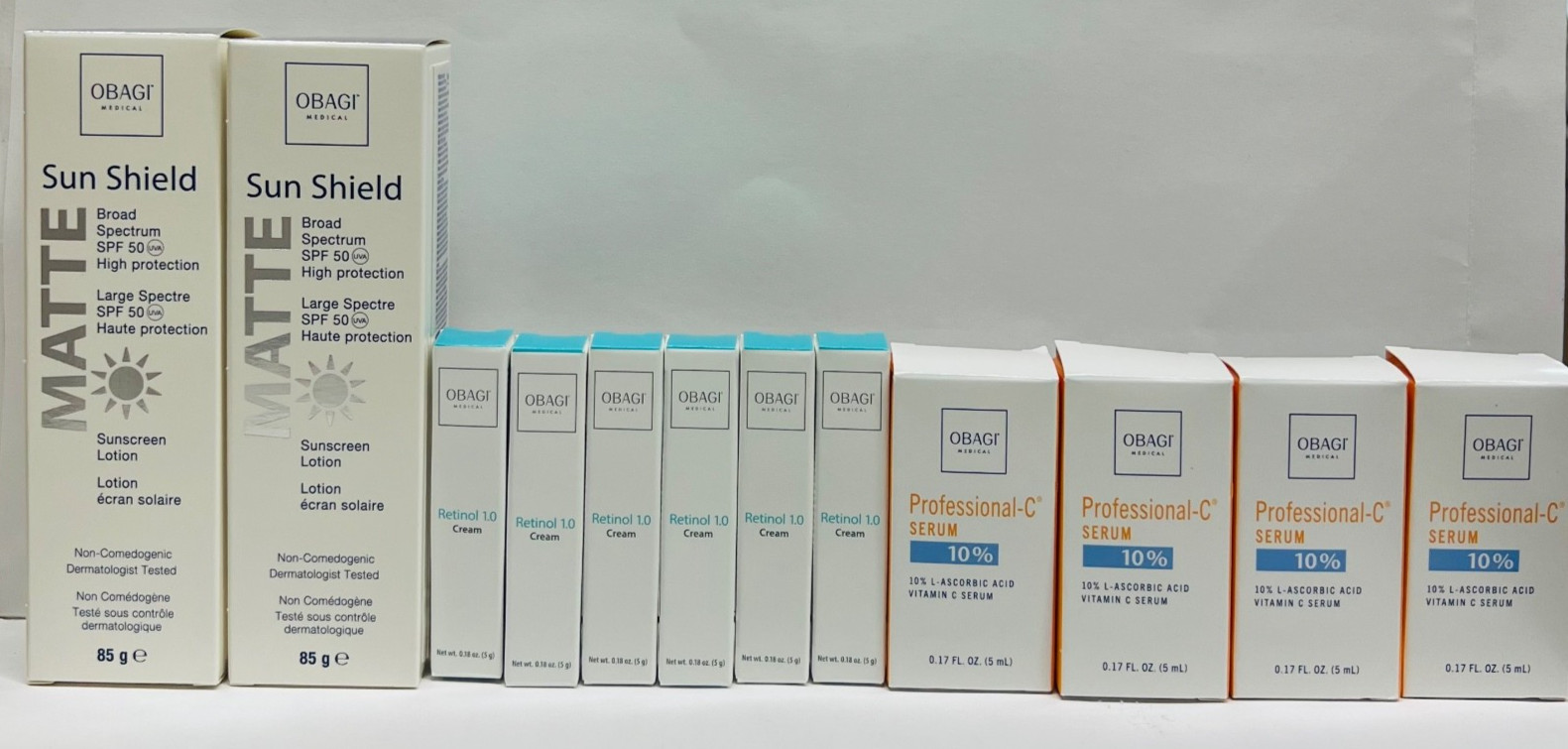 OBAGI 12 PCS SET. BRAND NEW 100%-AUTHENTIC