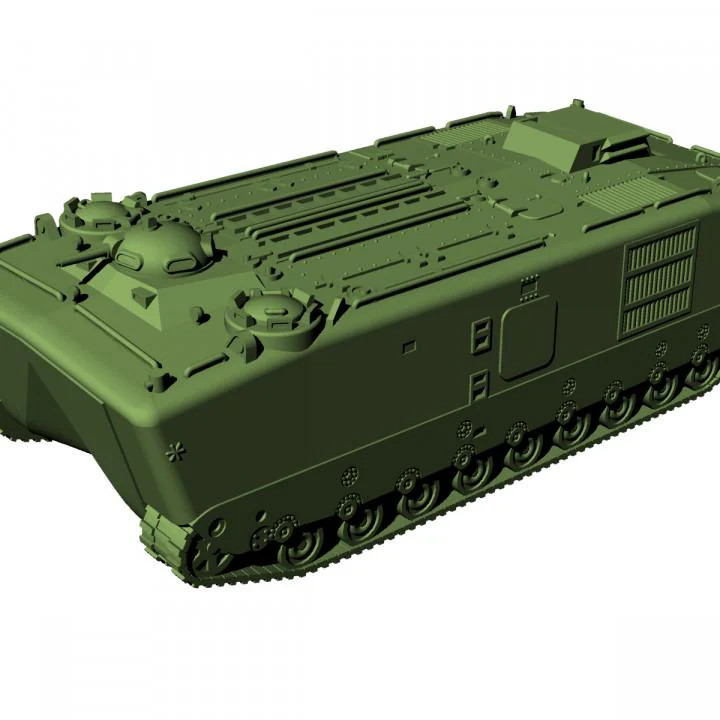 LVTP-5 - Amphibious APC (US, Post-war, 1956) LVTP-5 - Amphibious APC (US, Post-war, 1956)