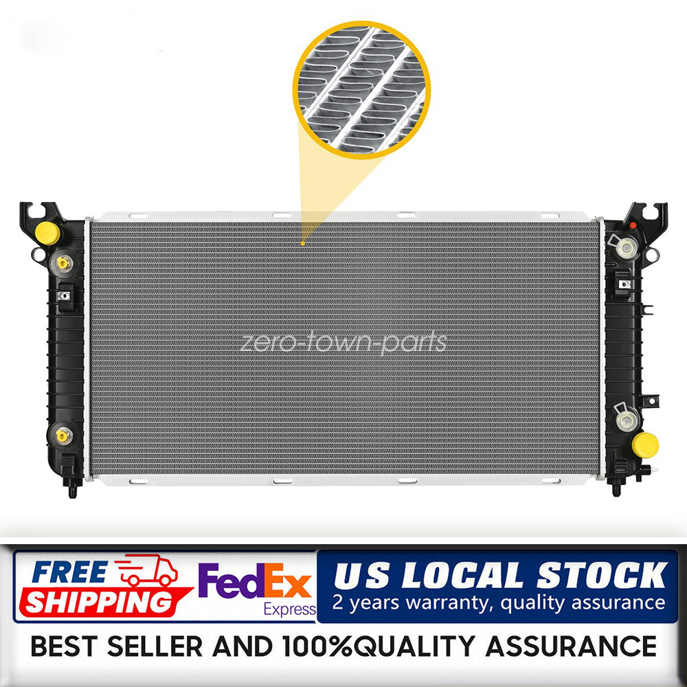 For Chevy GMC Sierra Silverado 1500 Tahoe Yukon 5.3L 6.0L 6.2L Radiator 13569