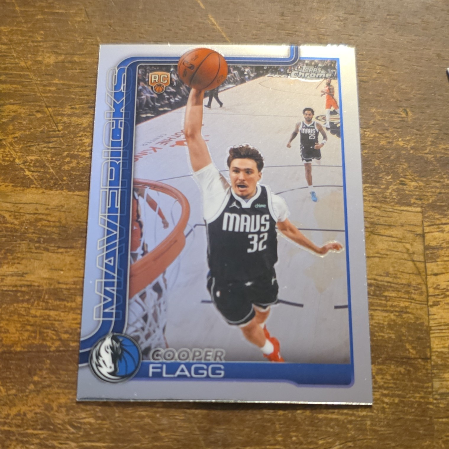 Topps 2025-26 Topps Chrome Update Cooper Flagg Dallas Mavericks Rookie #151 Topps 2025-26 Topps Chrome Update Cooper Flagg Dallas Mavericks Rookie #151