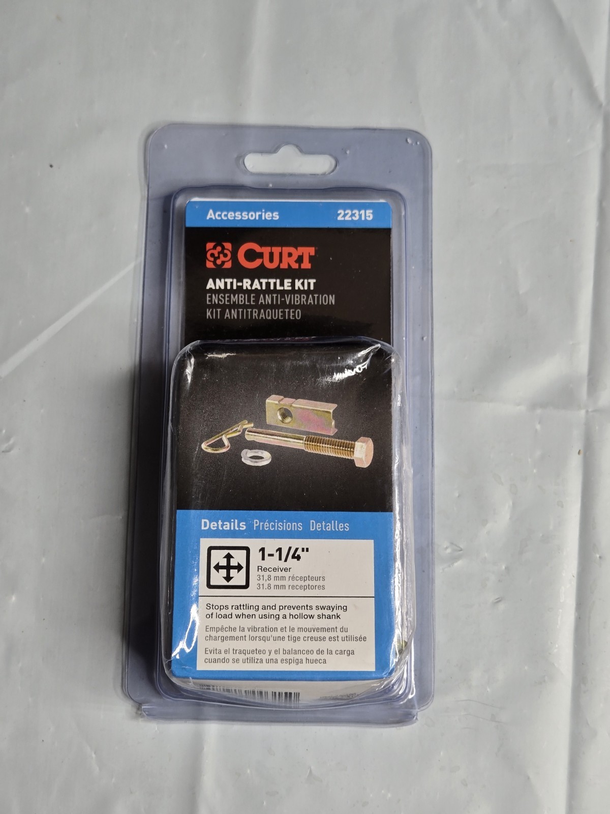 Curt brand Anti-rattle Kit Curt brand Anti-rattle Kit
