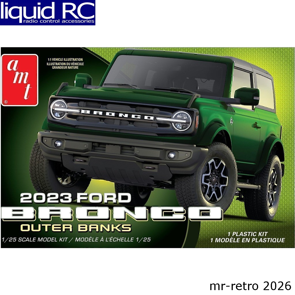 AMT 1345M 1/25 2023 Ford Bronco Outer Banks Plastic Model Kit