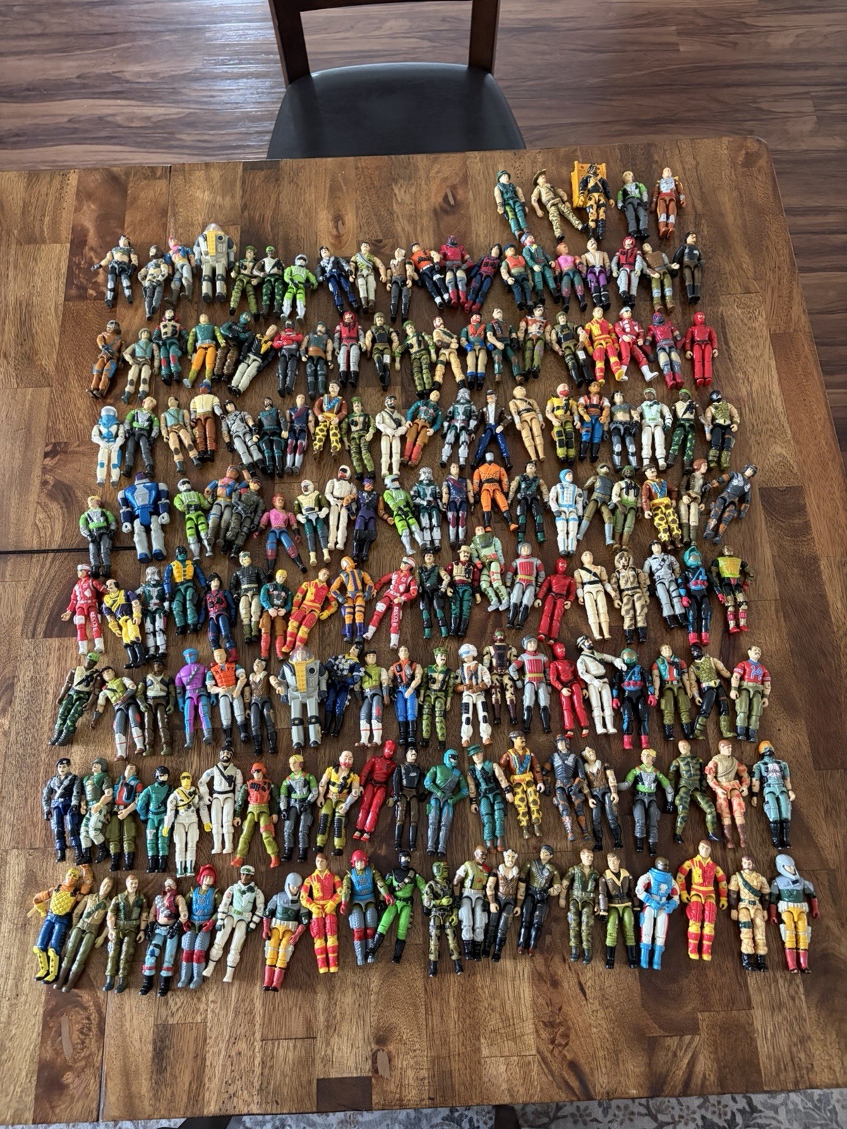 HUGE Vintage GI Joe Cobra Action Figure Lot 165 Figures FREE S&H