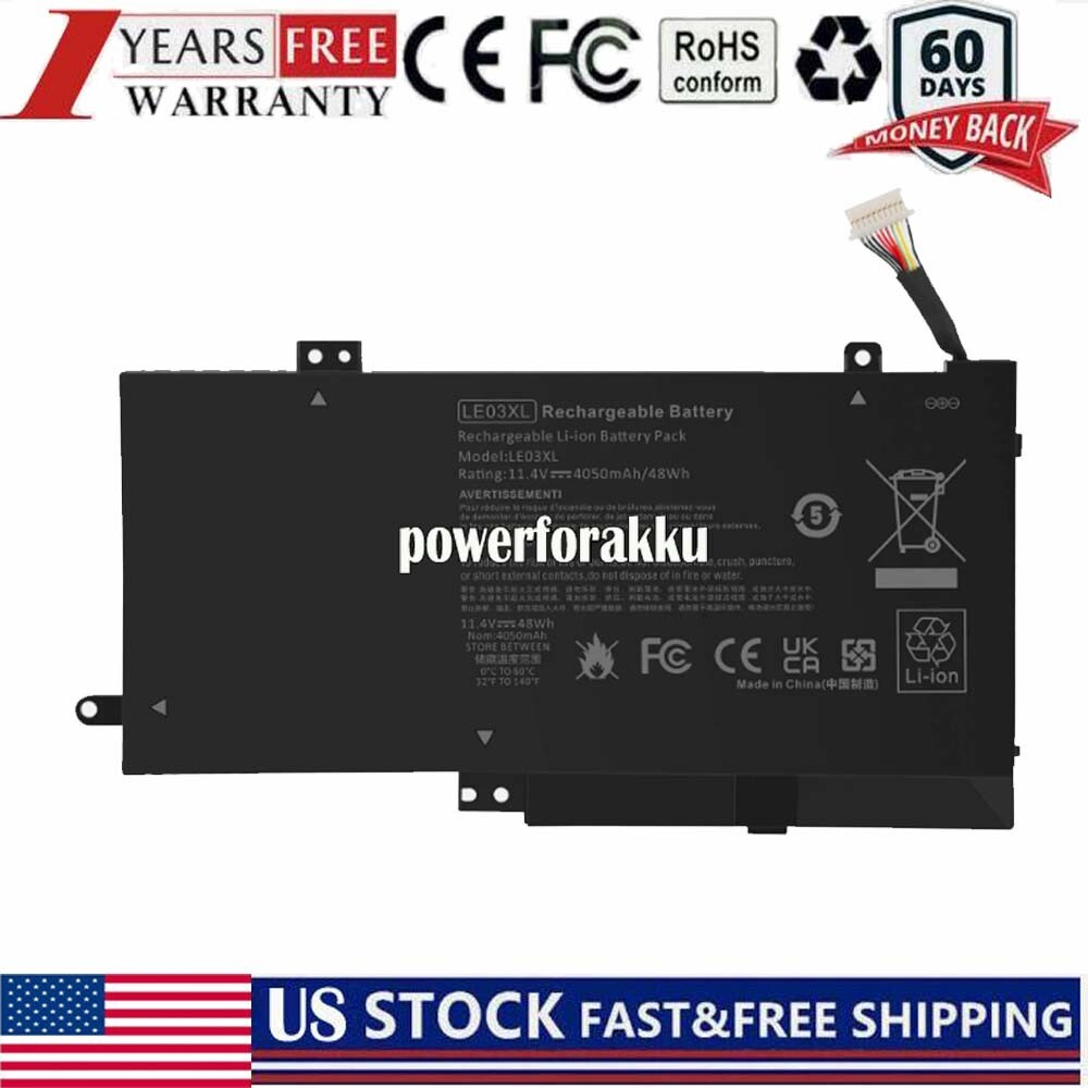 LE03XL New Battery For HP Envy X360 M6-W M6-w010dx M6-w101dx M6-W102dx M6-w103dx