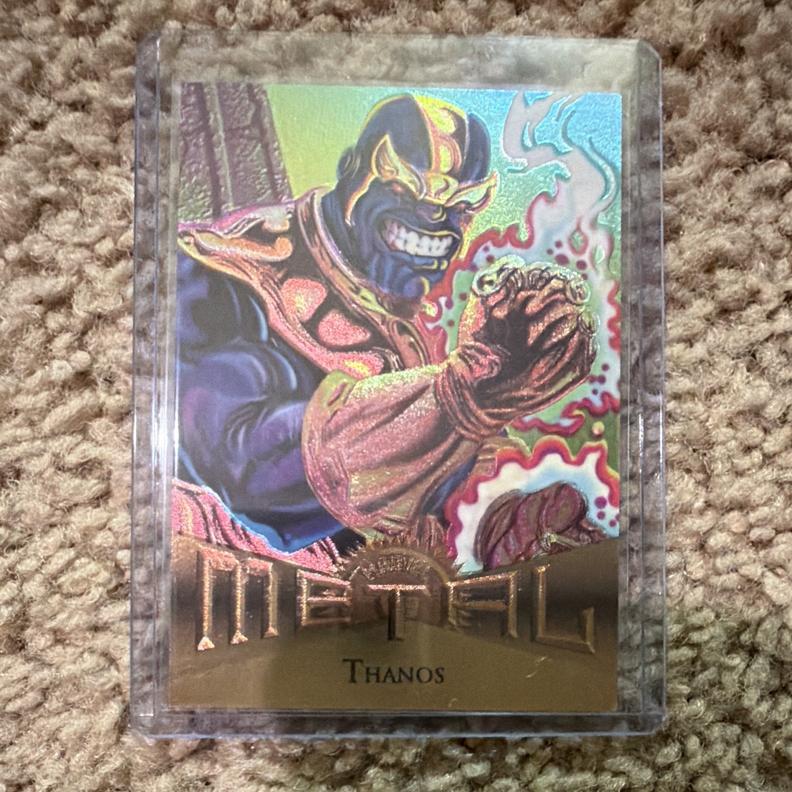 Thanos - 1995 Fleer Marvel Metal #19