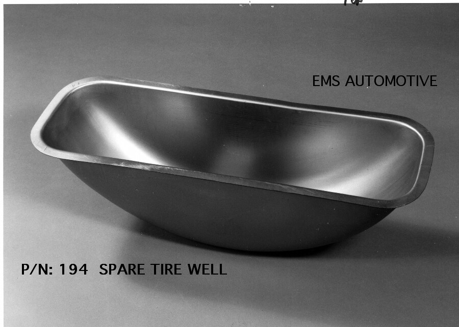 SPARE TIRE WELL UNIVERSAL-- #810. EMS AUTOMOTIVE